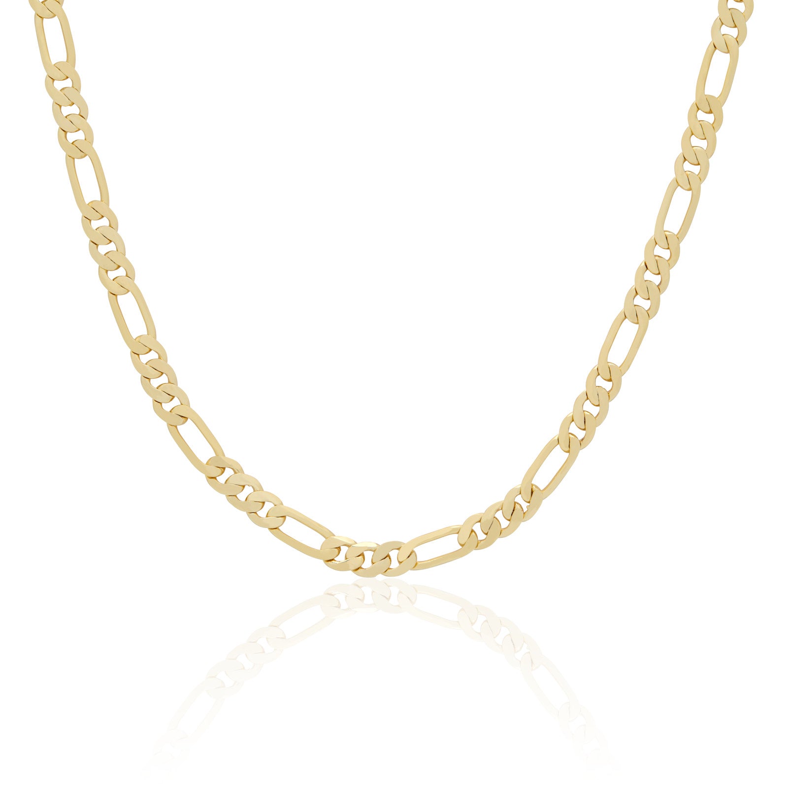 14kt Gold Vermeil Necklace Figaro