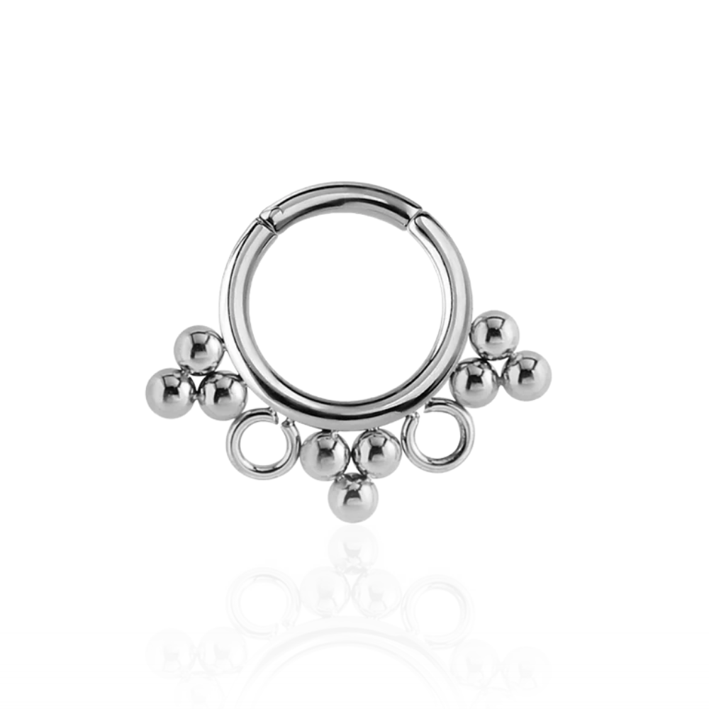 Ornamental Hinged Ring