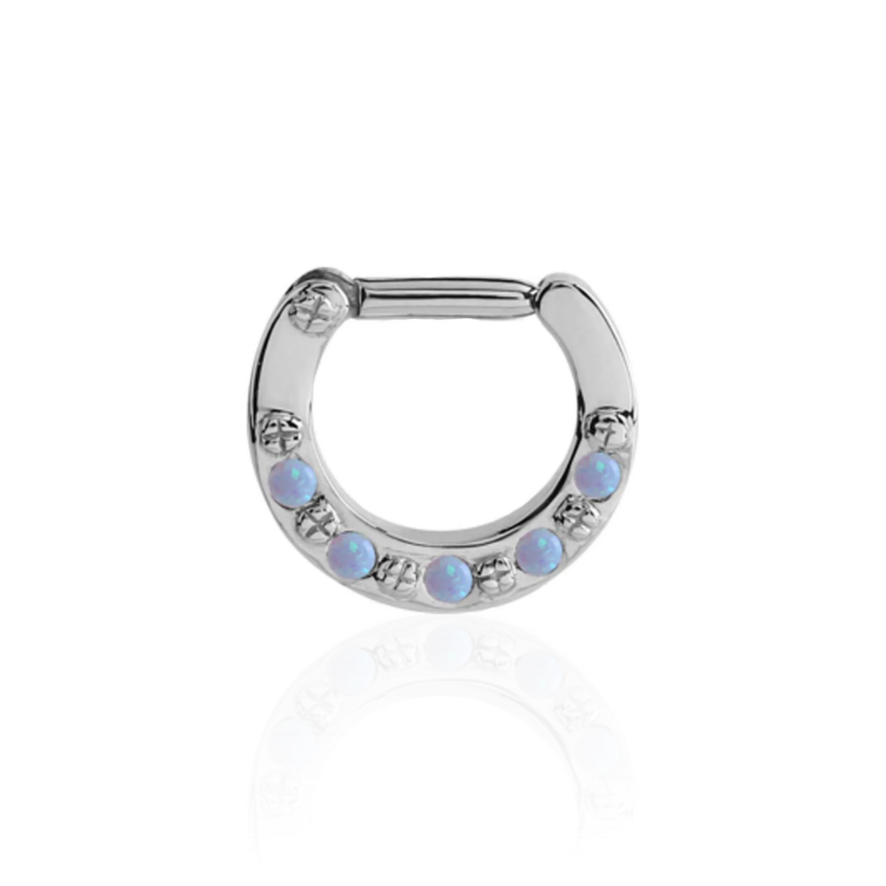 Opal Hinged Ring