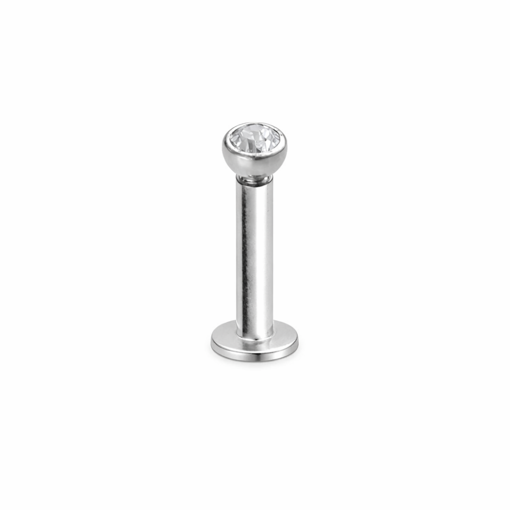 Surgical Steel Jewelled Nose Flatback