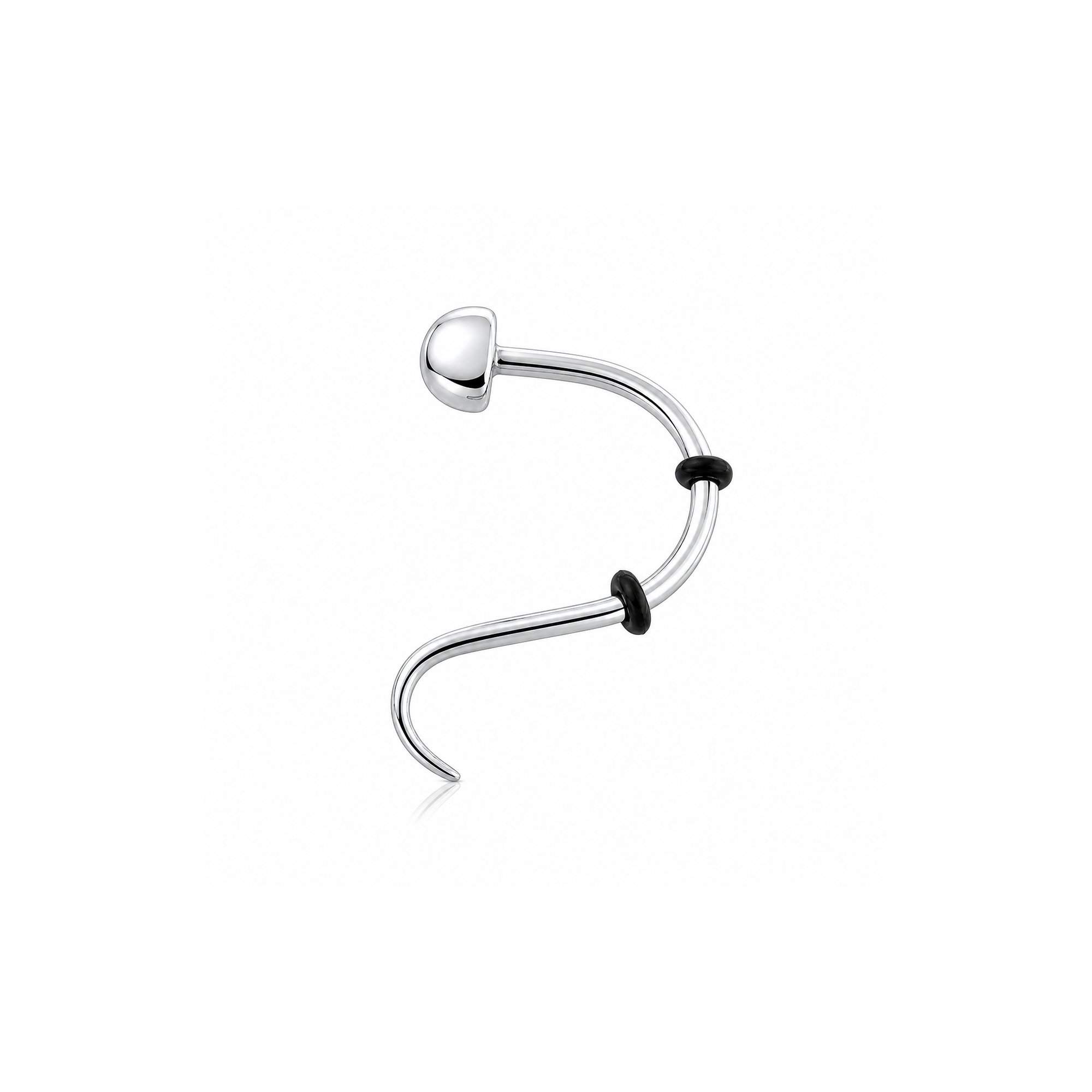 Curved Taper with Rounded Head