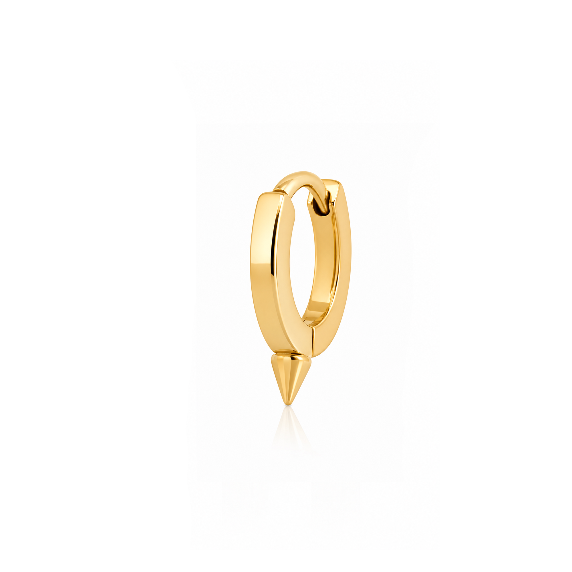 V-Gold Ear Cuff With Spike