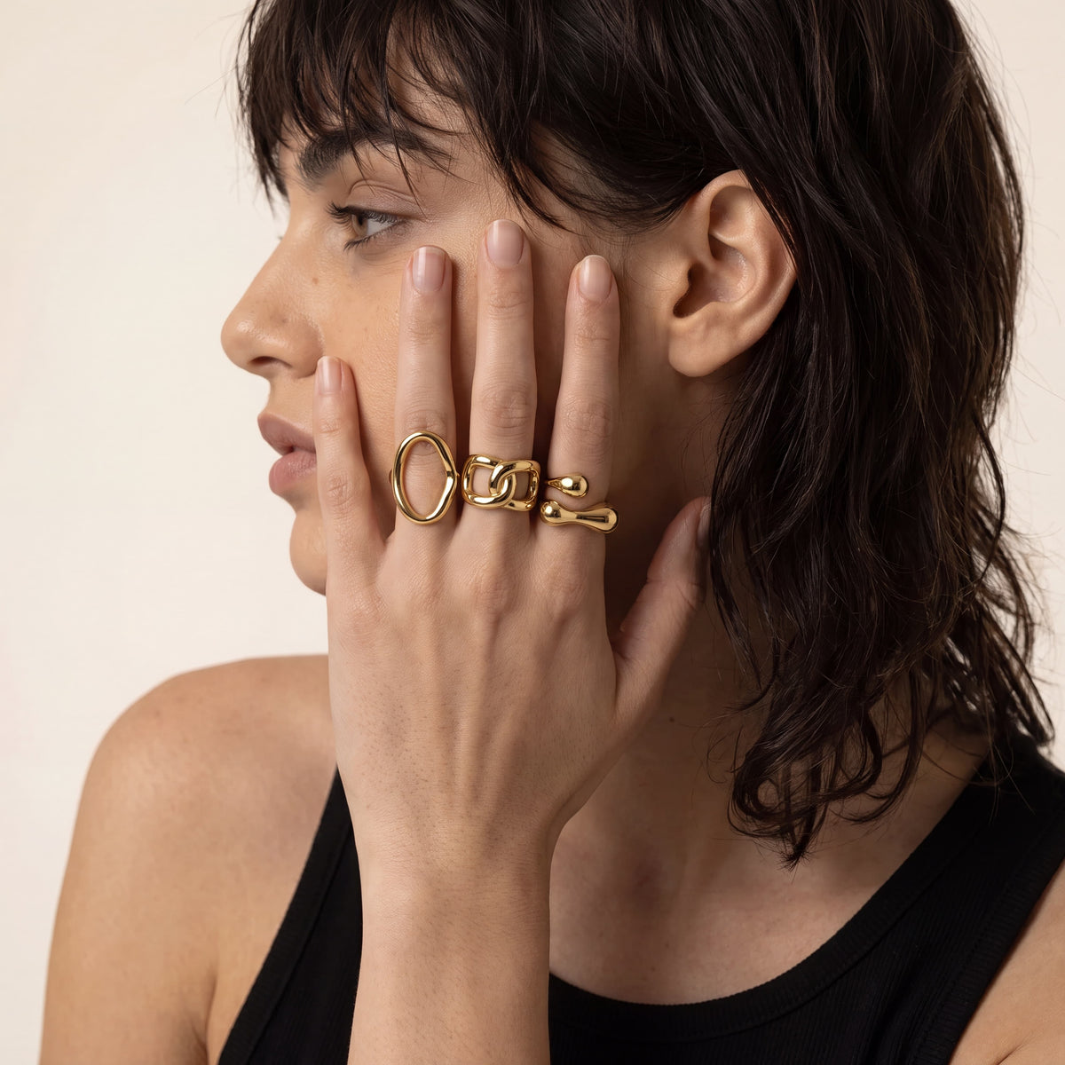 14kt V-Gold Ring - Link