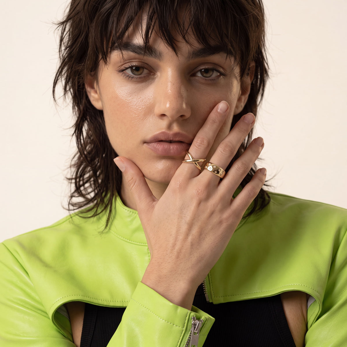14kt V-Gold Ring - Kriss