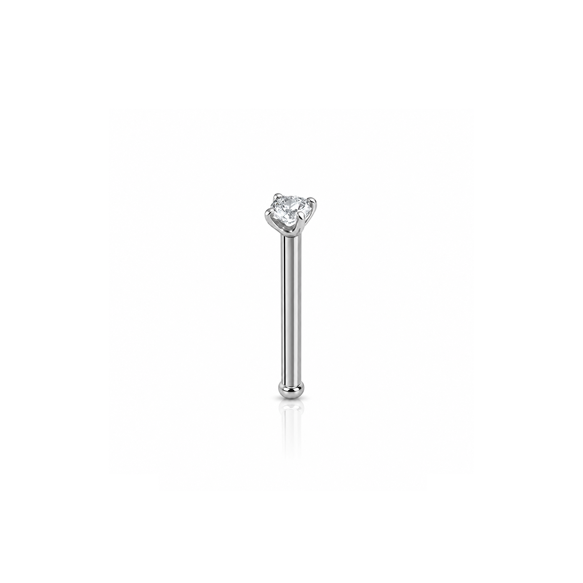 Surgical Steel Prong Set Nose Bone