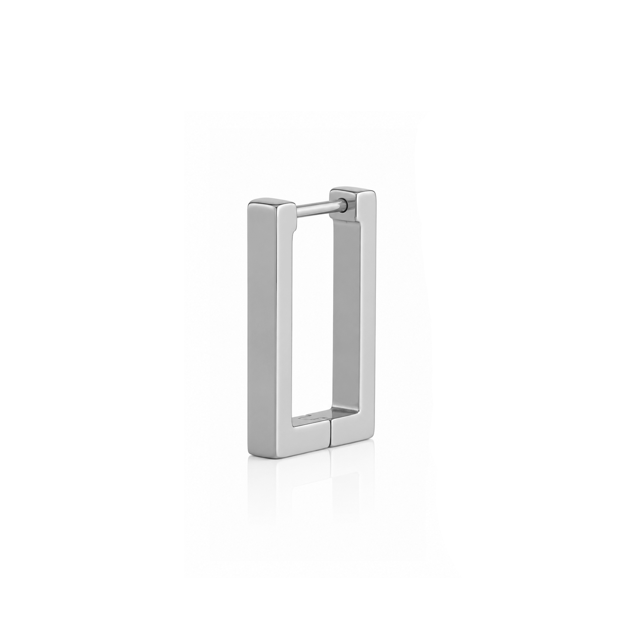 Stainless Ear Clicker Rectangle