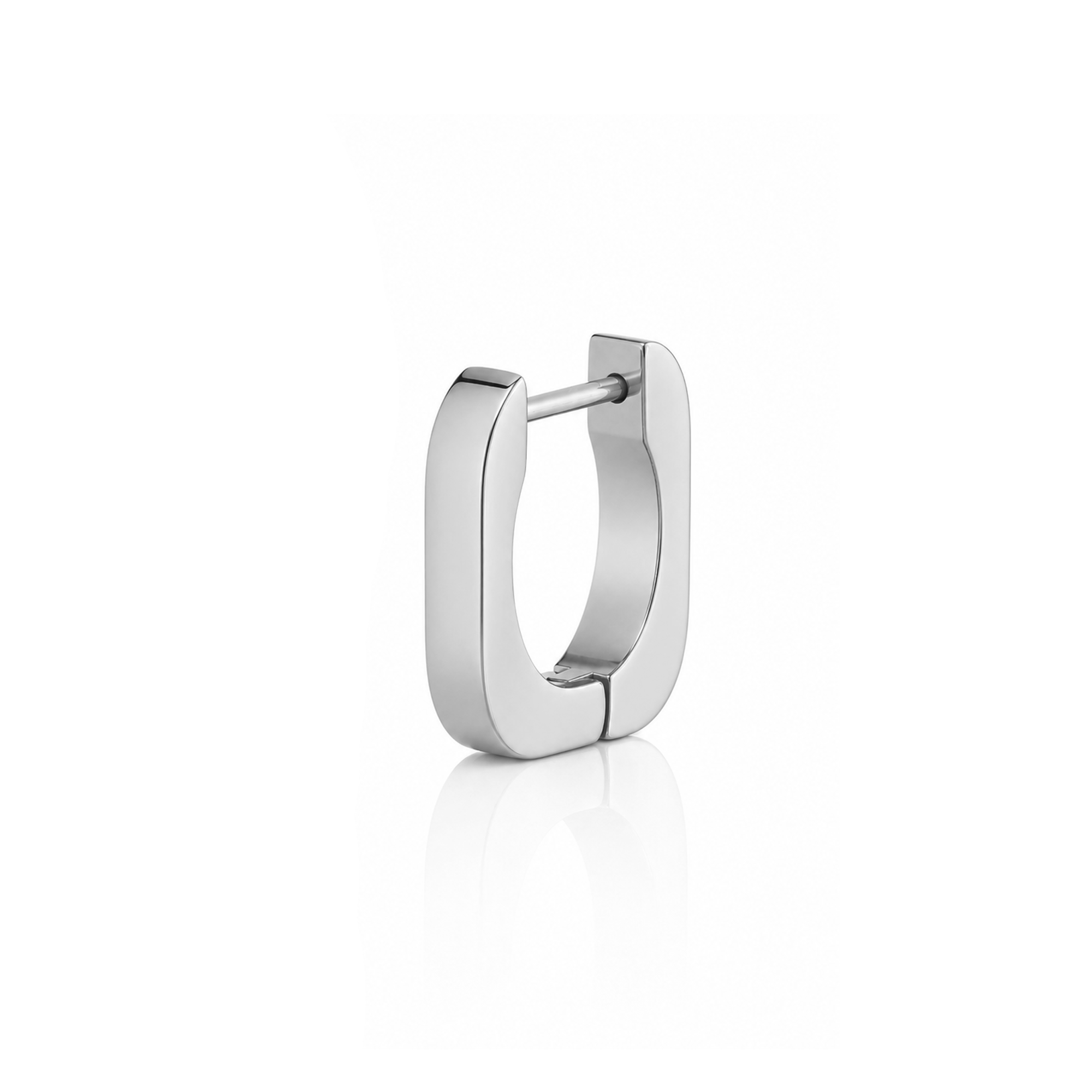 Stainless Ear Clicker Round Square