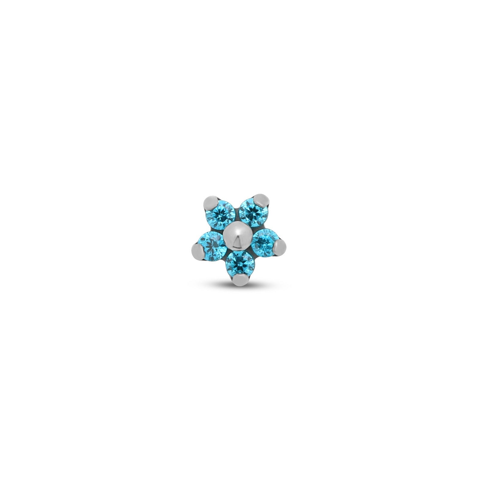 Small Jewelled Flower Flatback