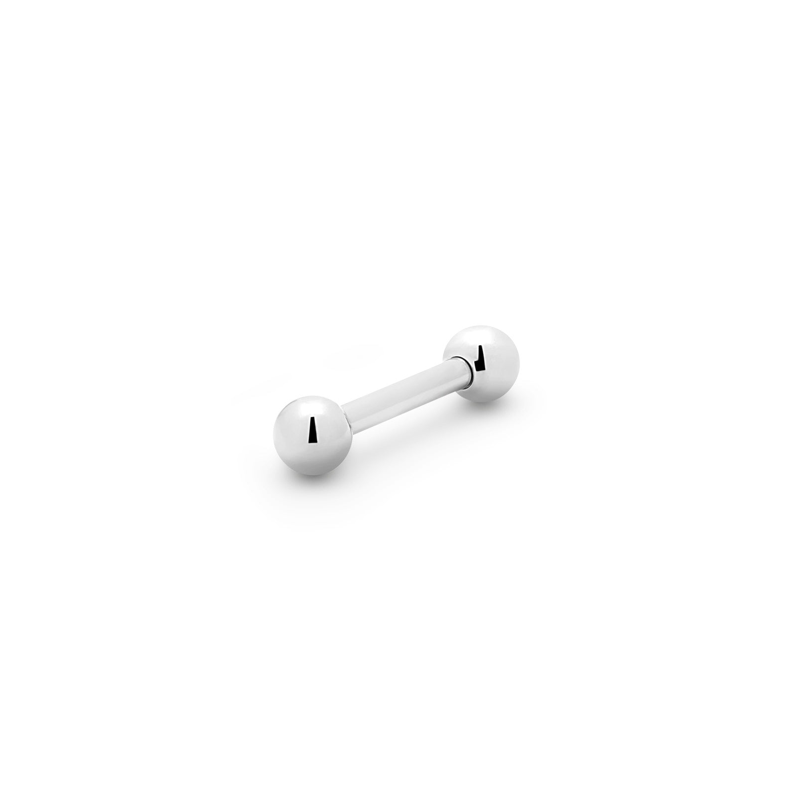 Titanium Internal Thread Straight Barbell