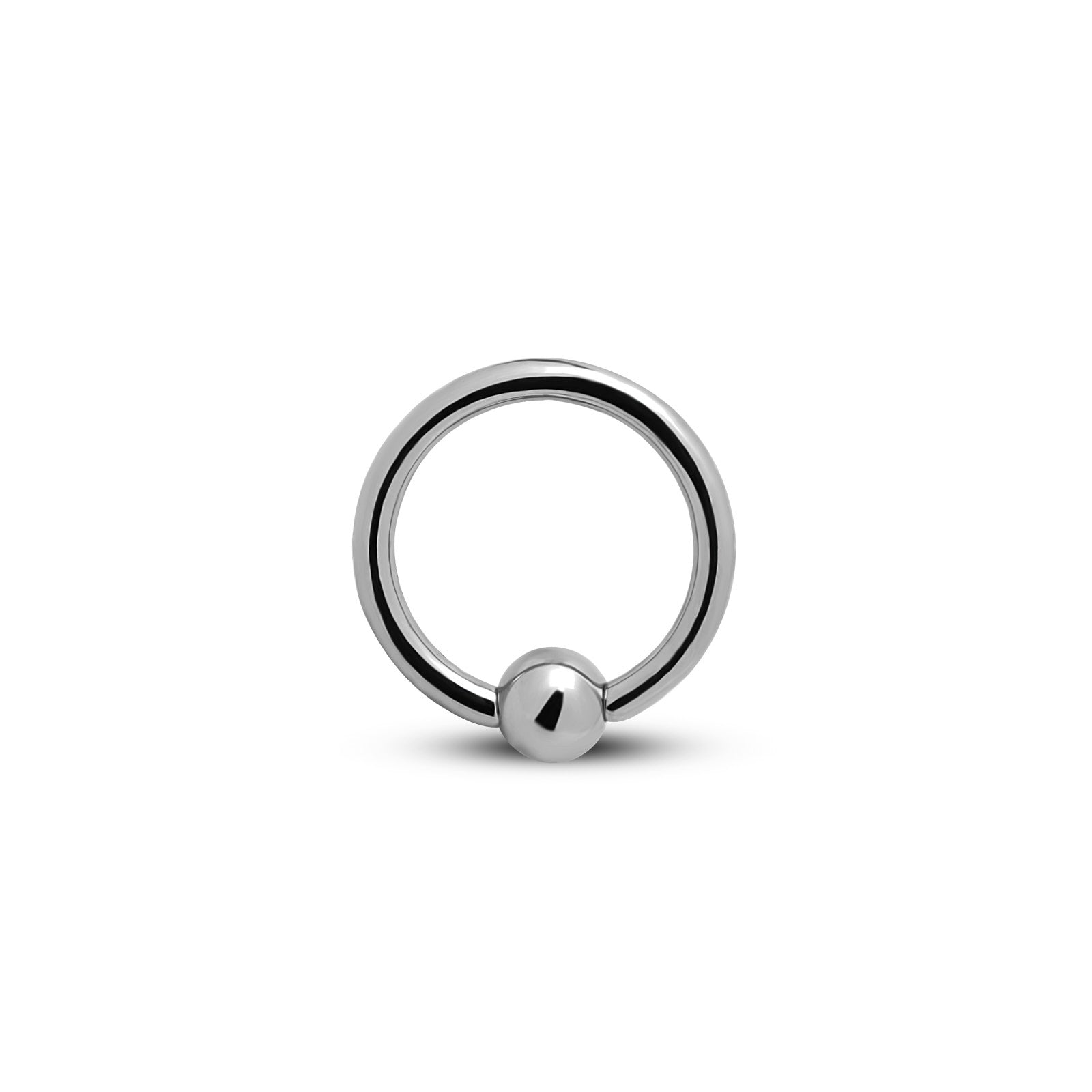 Titanium Captive Bead Ring High Polish