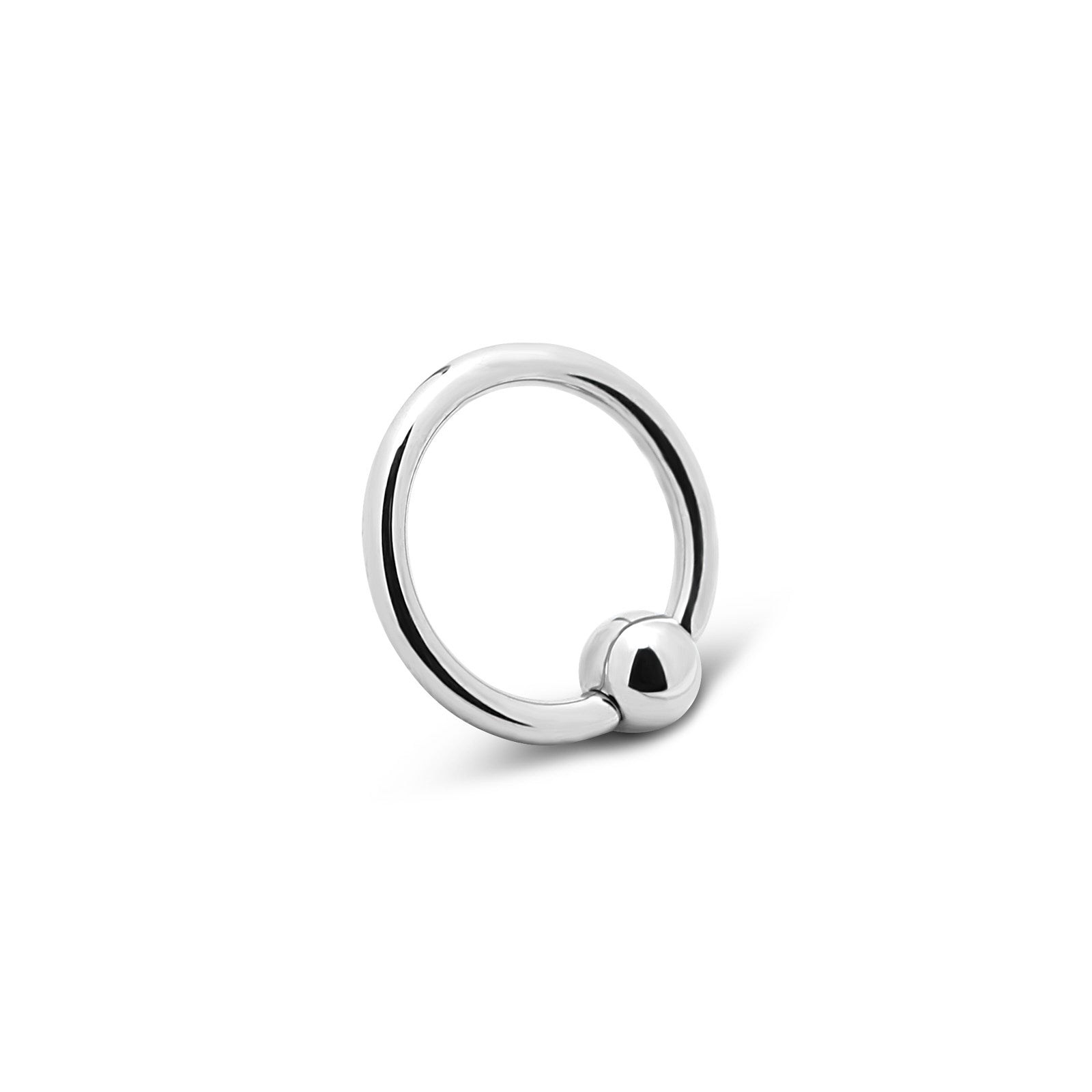 Titanium Captive Bead Ring High Polish