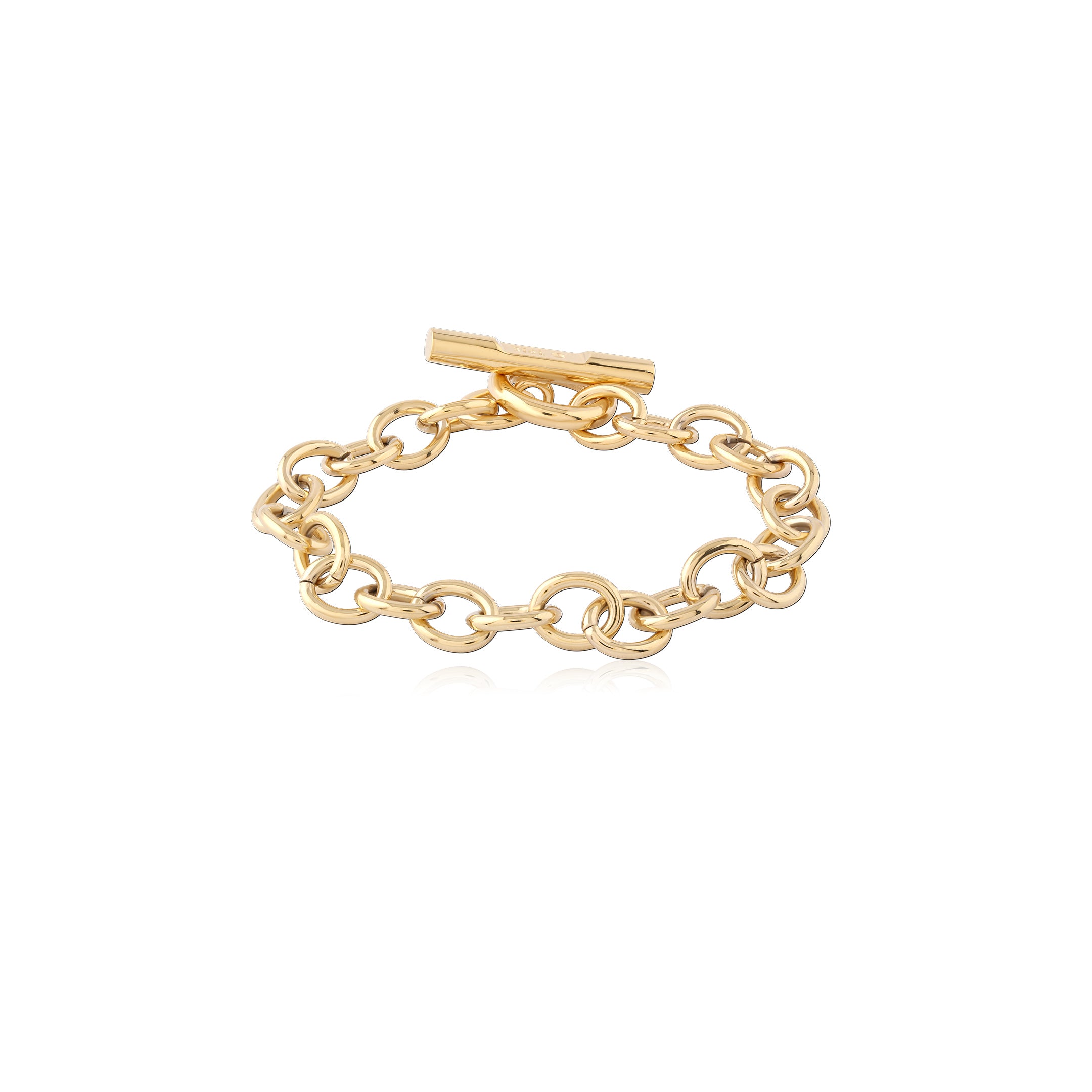 18k V-Gold Bracelet Cable