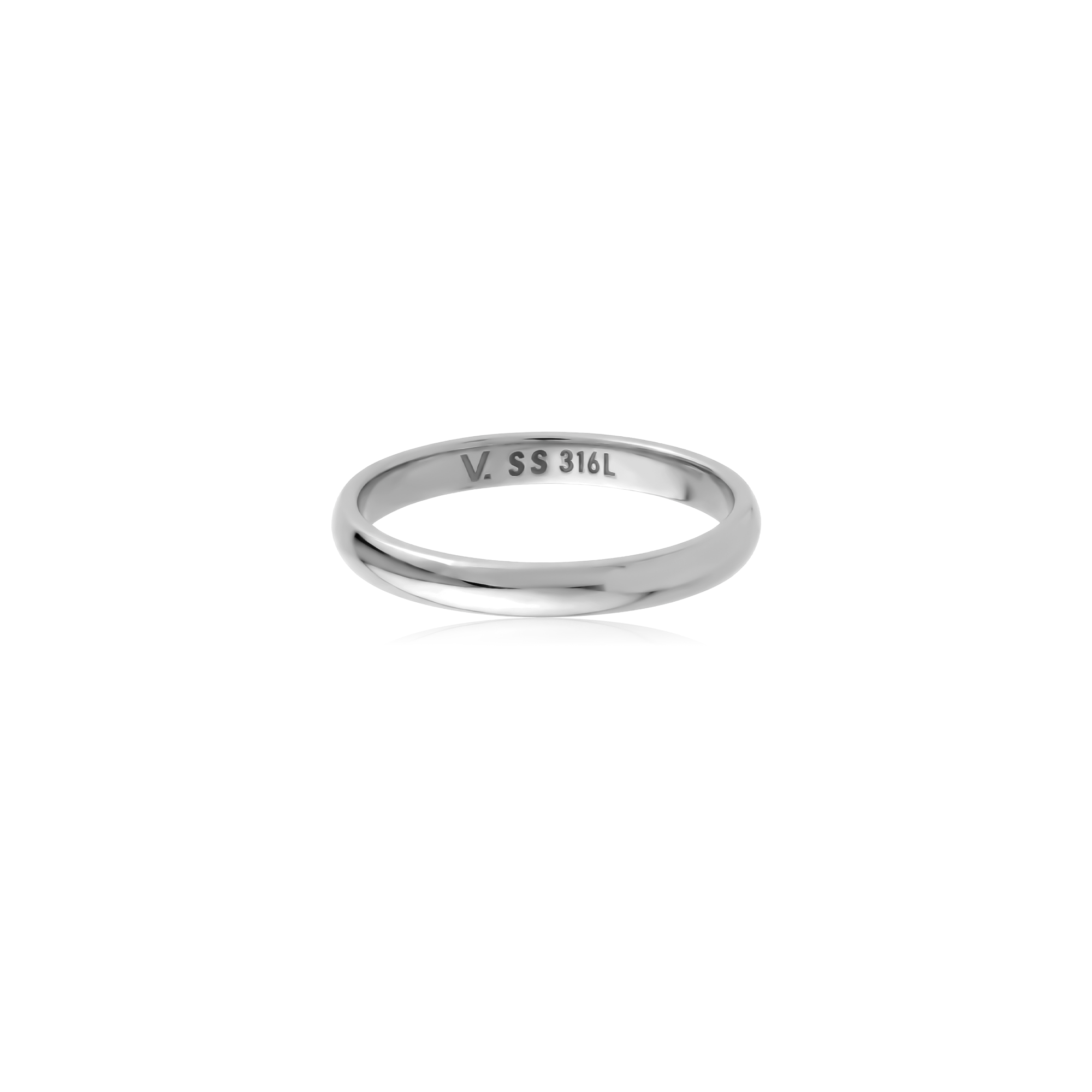 Steel Ring - Slim Band