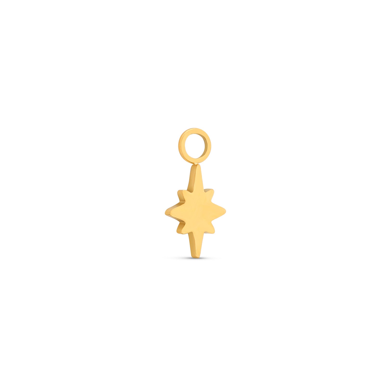 18k V-Gold Astra Charm