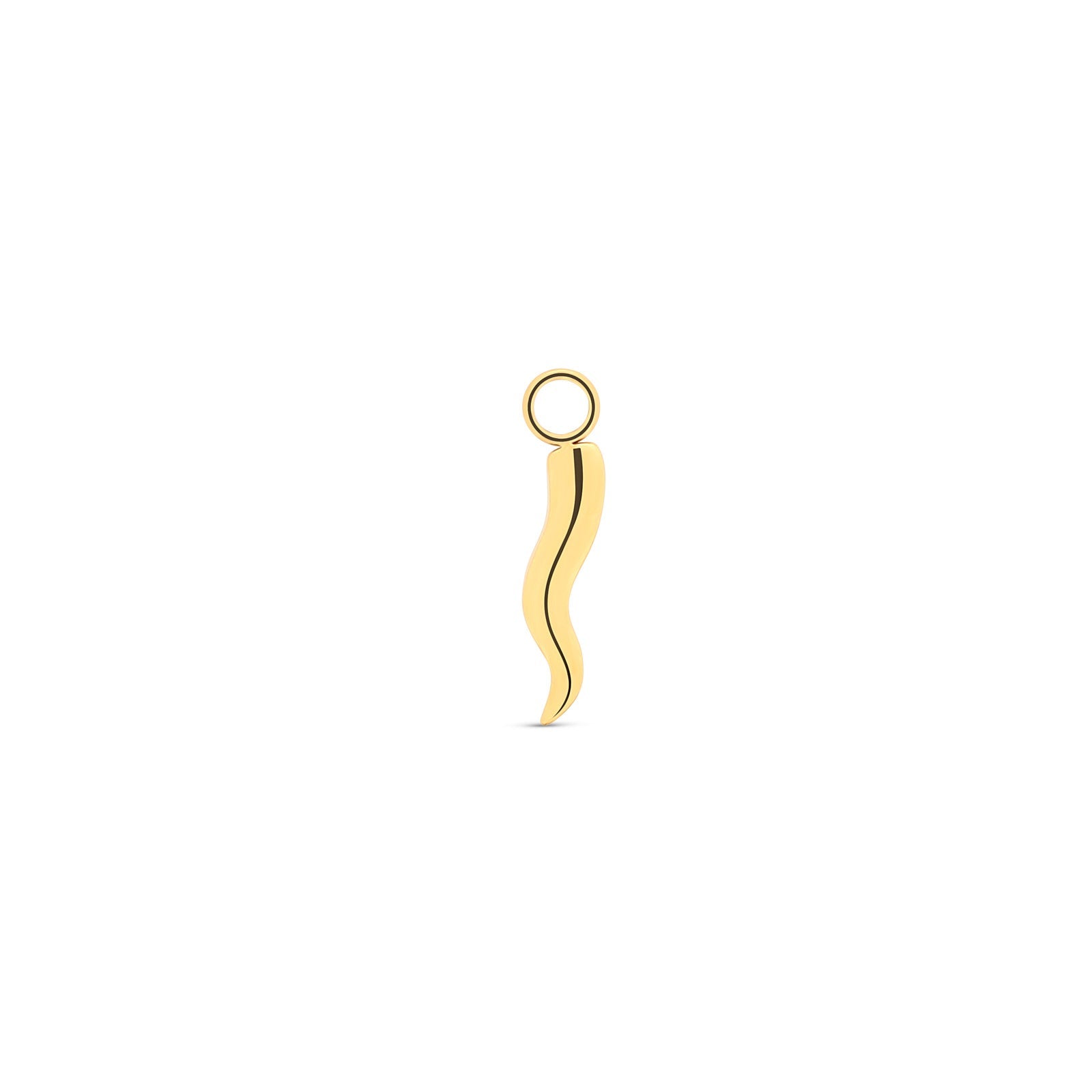 18k V-Gold Chilli Charm