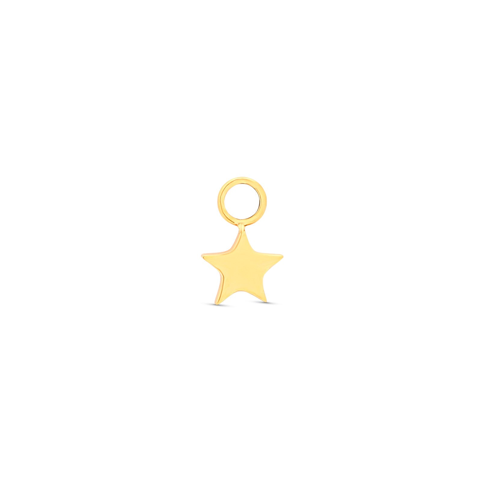18k V-Gold Star Charm