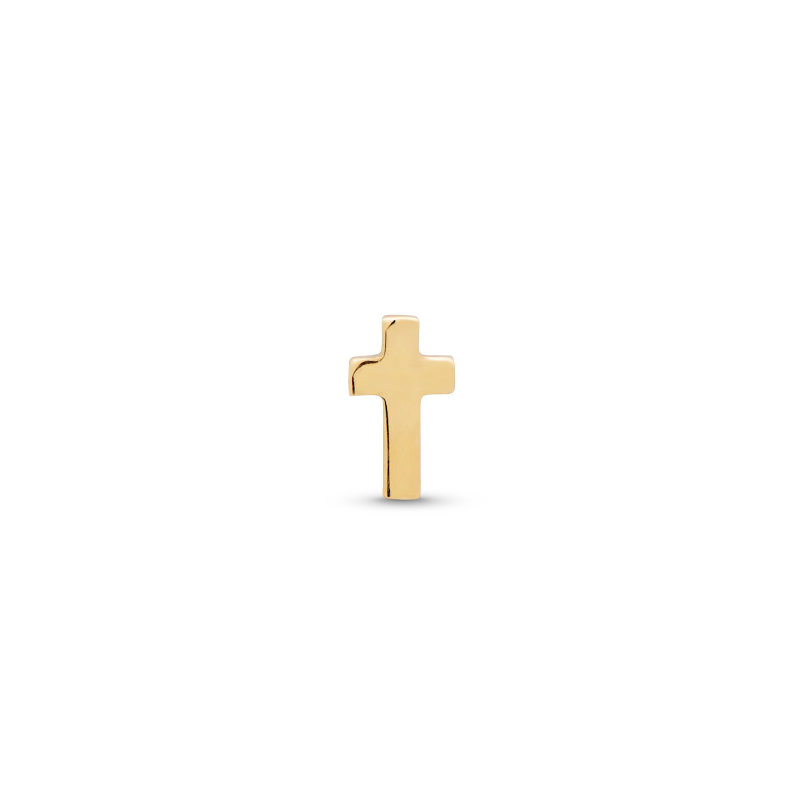 14kt Gold Flatback - Cross