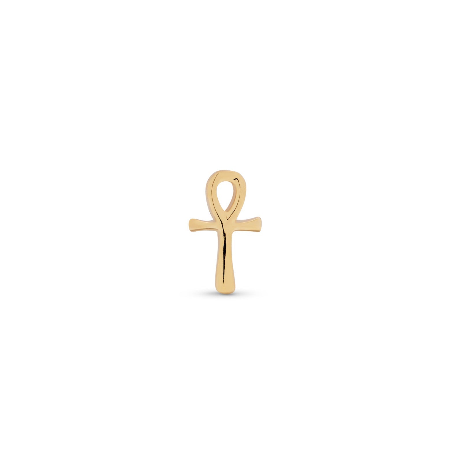 14kt Gold Flatback - Ankh