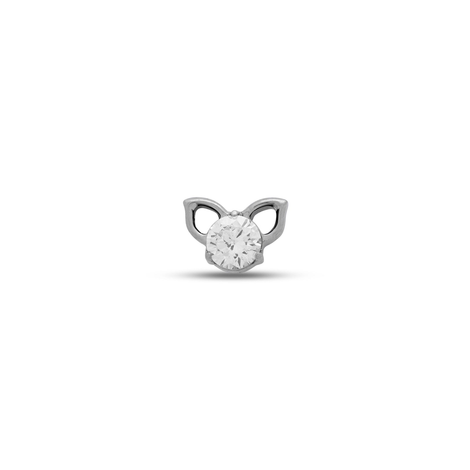 Jewel Cat Ears Flatback