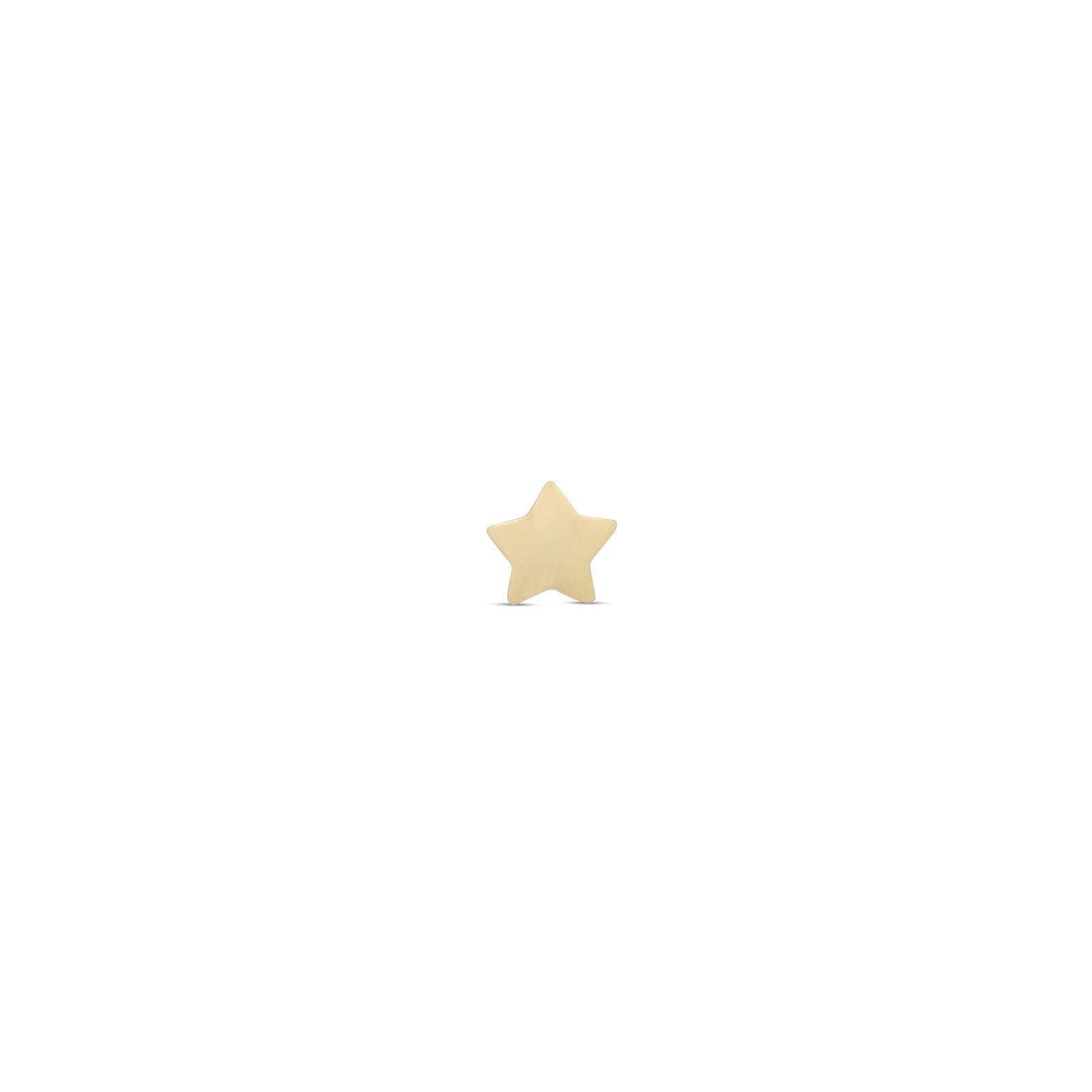 14kt Gold Flatback - Star