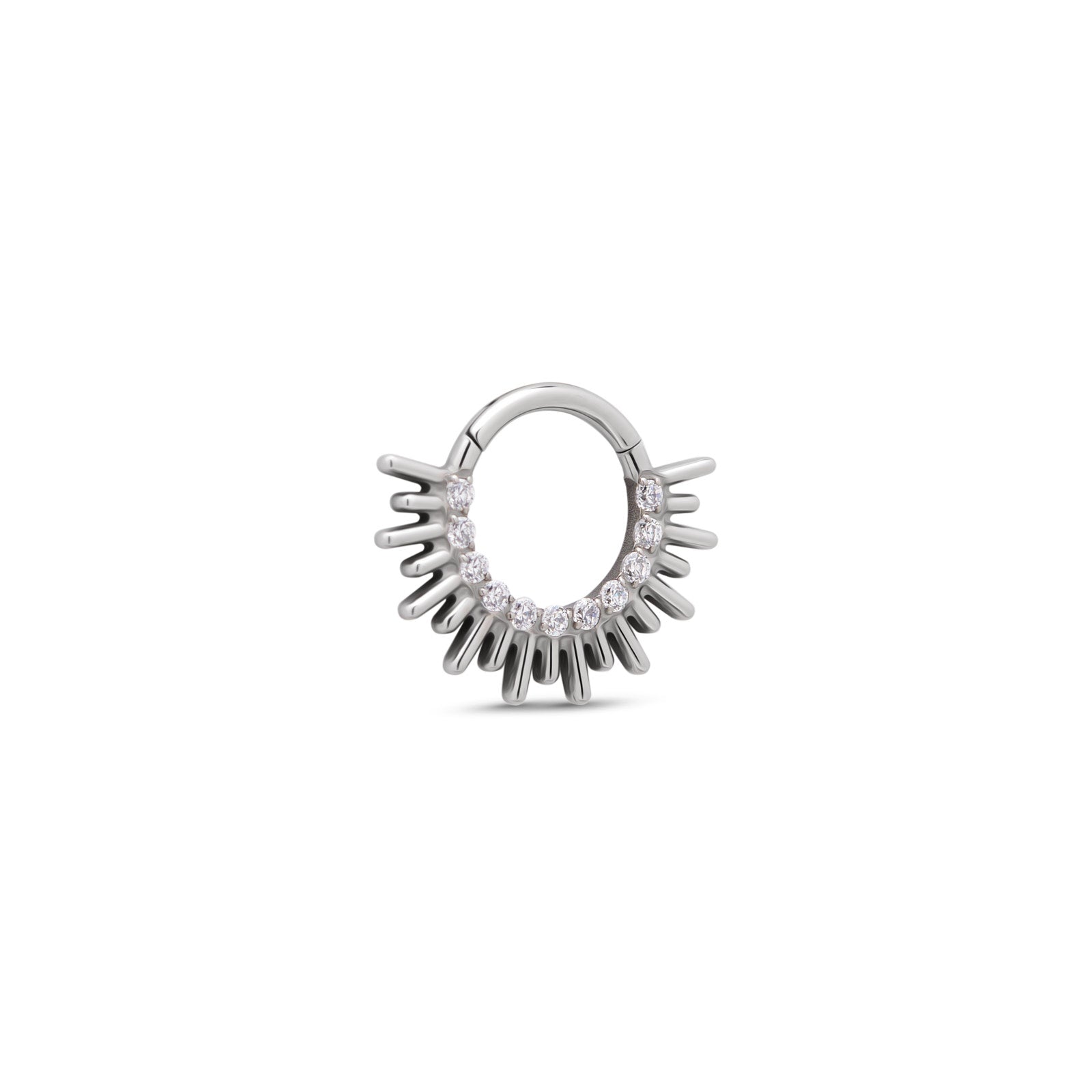 Halo Hinged Ring