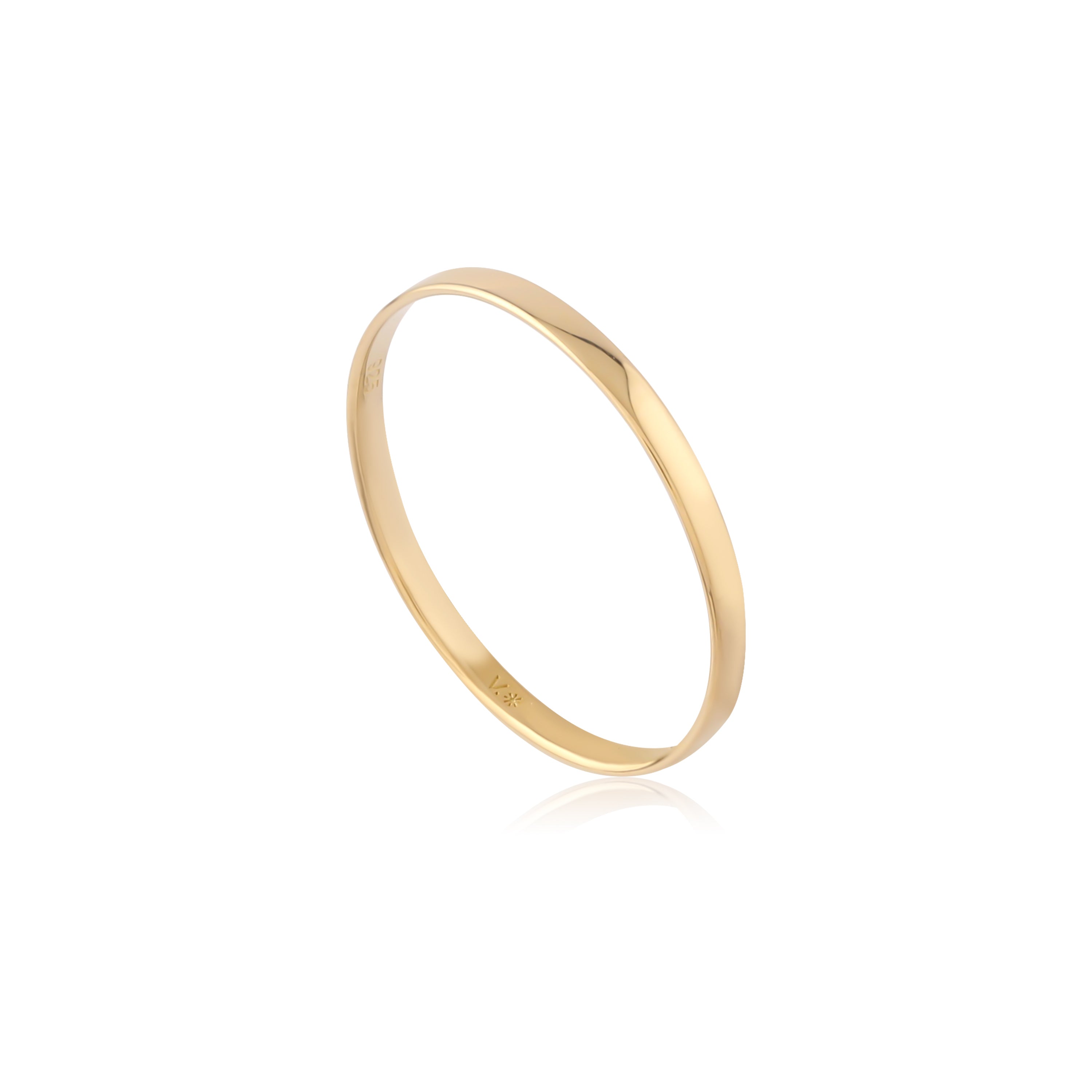 Band - 14kt Gold Vermeil Ring