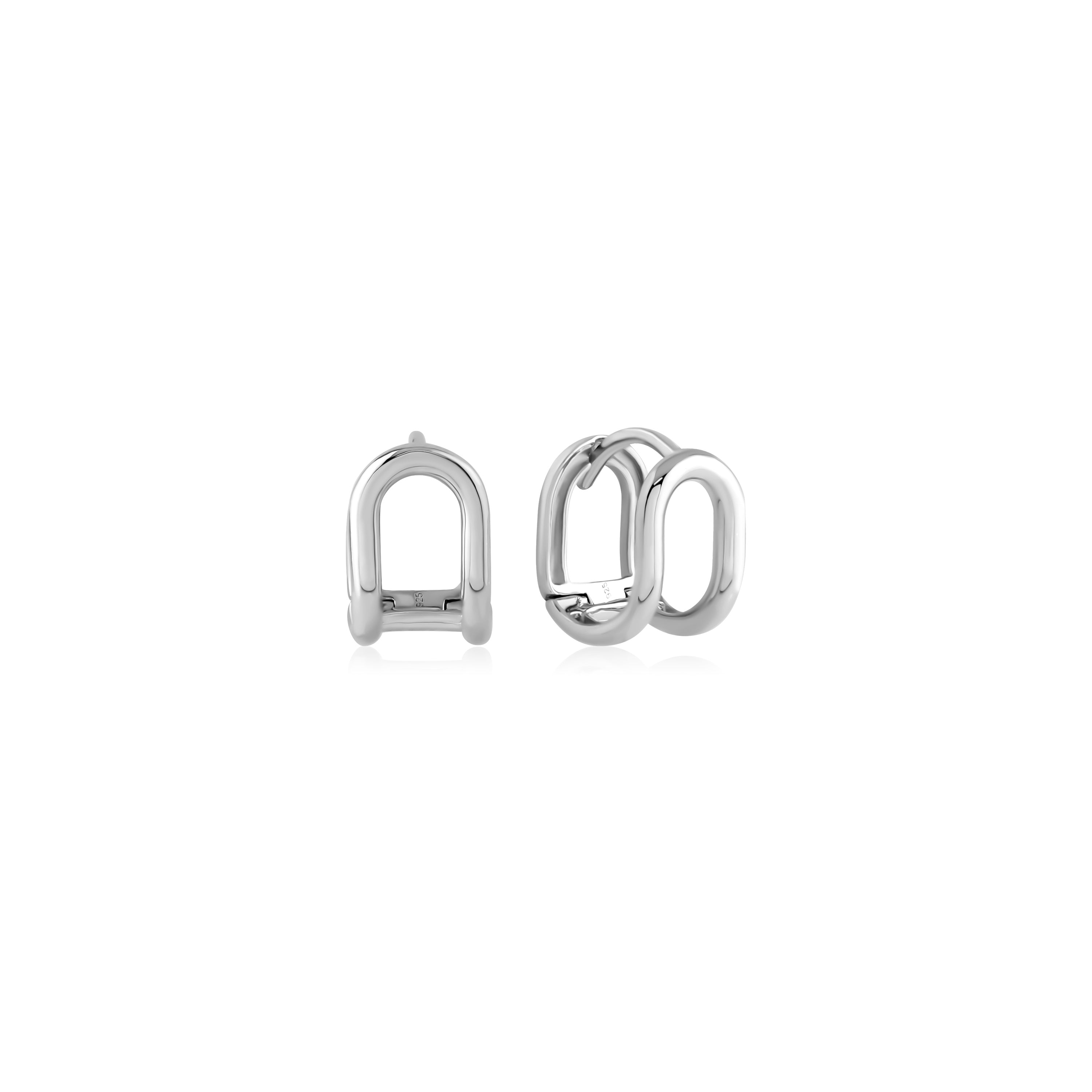 Baskara - Sterling Silver Earrings