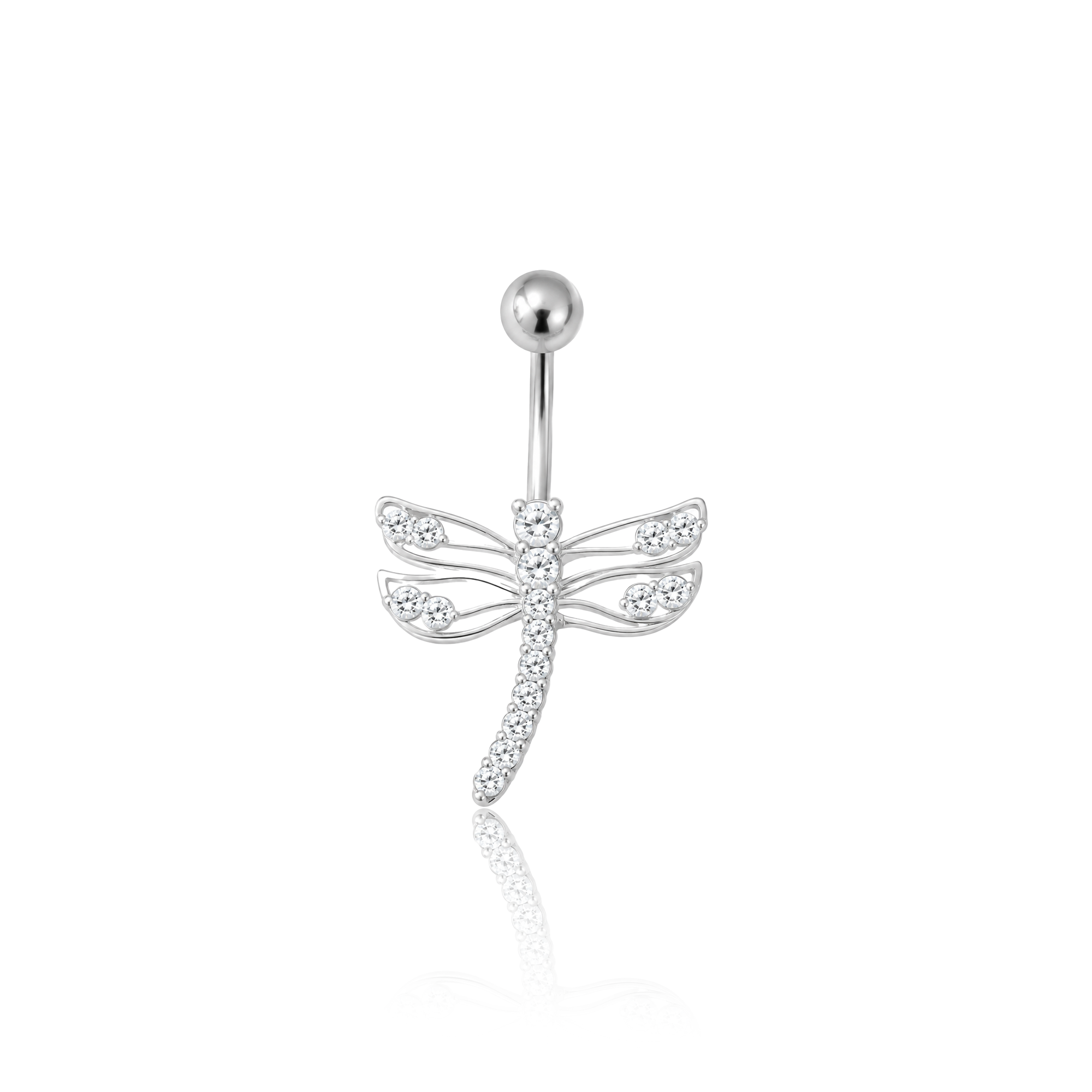 Dragonfly Navel Bar
