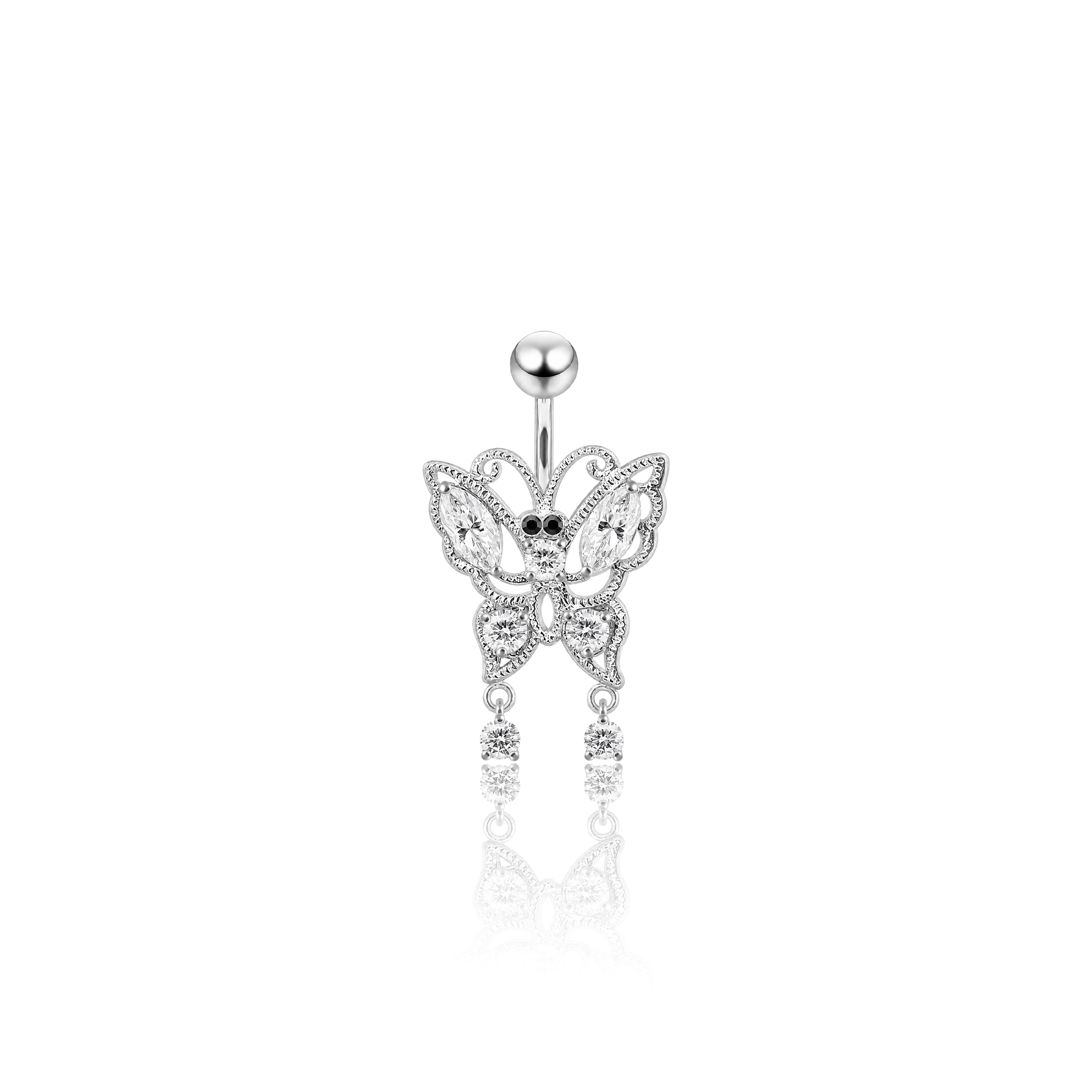 Cool Butterfly Navel Bar