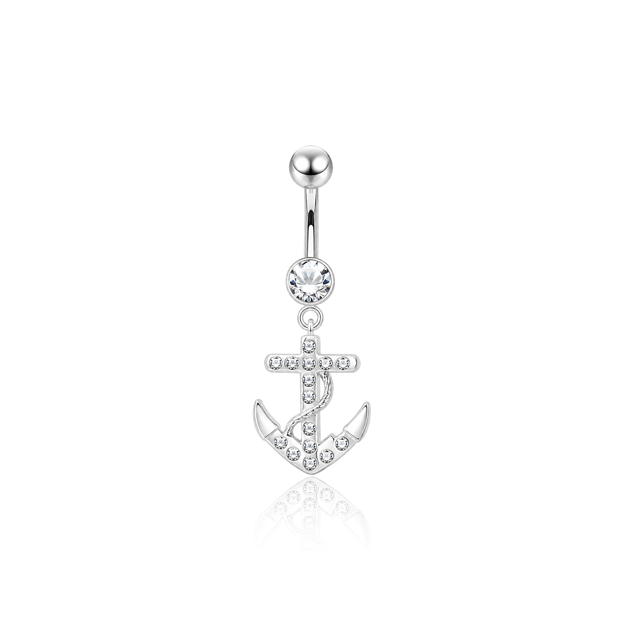 Anchor Navel Bar