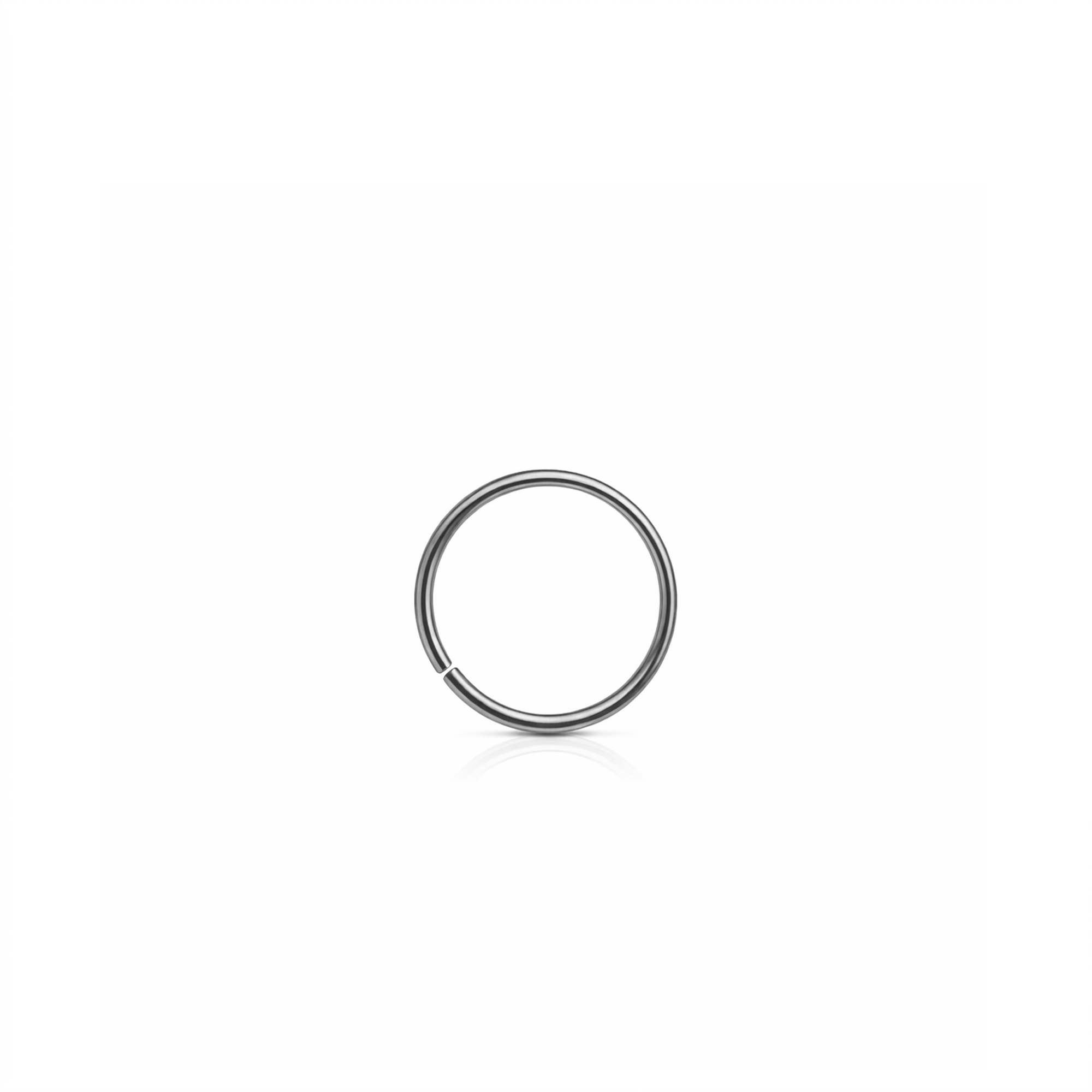 Titanium Continuous Nose Ring