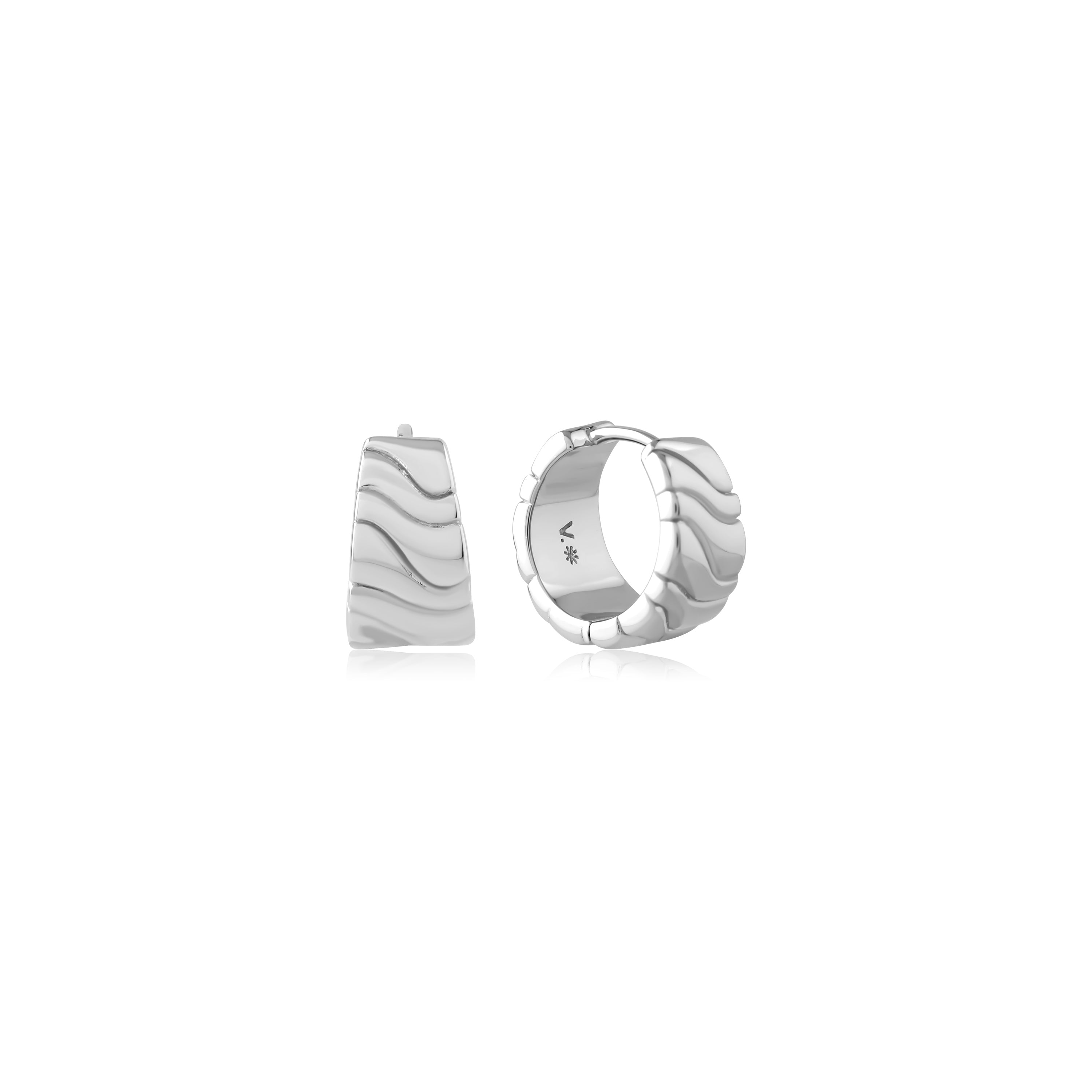 Crinelle - Sterling Silver Earrings
