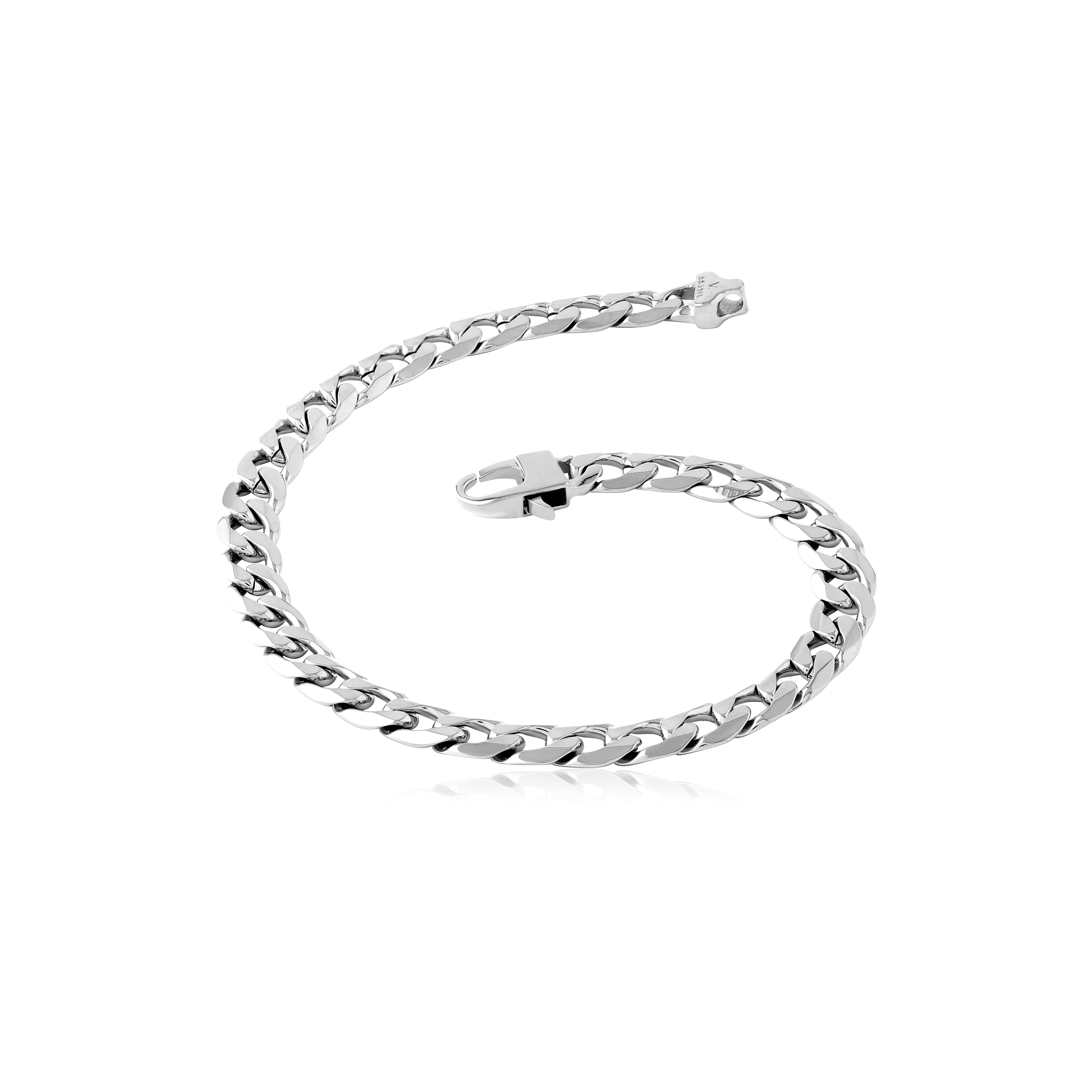 Steel Bracelet Curb