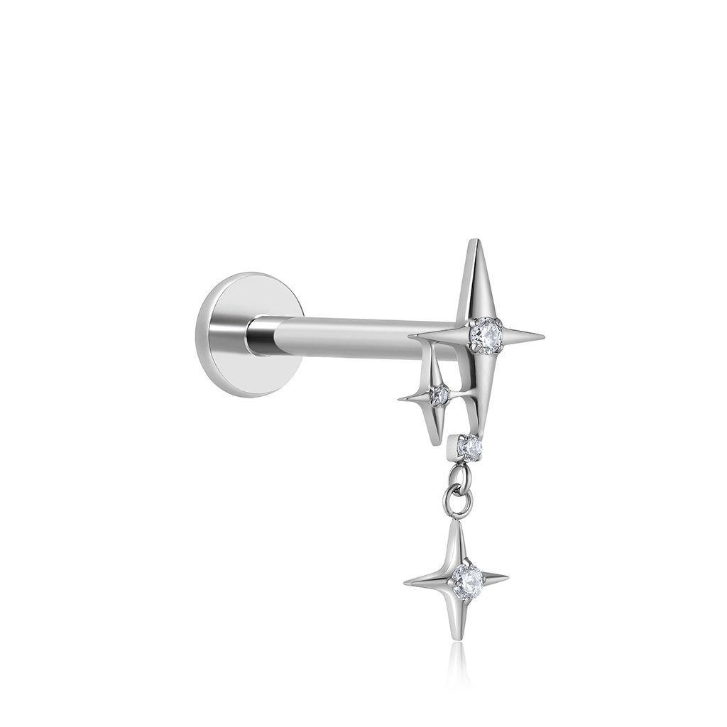 Twinkle Star Dangle Flatback