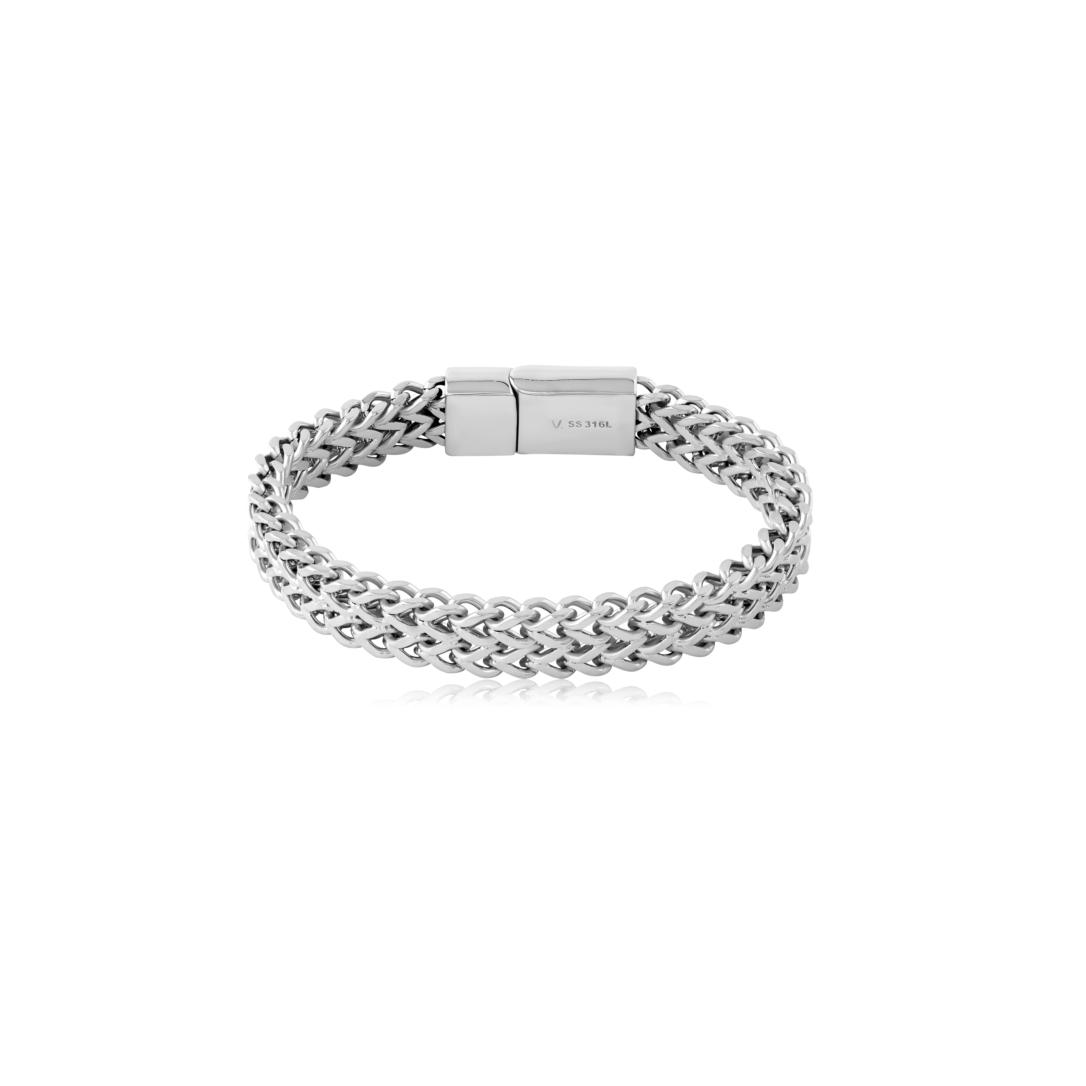 Steel Bracelet Double Franco