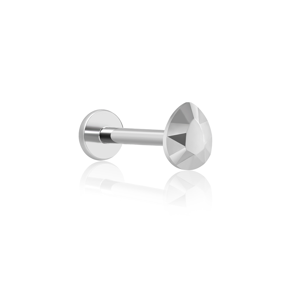 Faceted Tear Flatback
