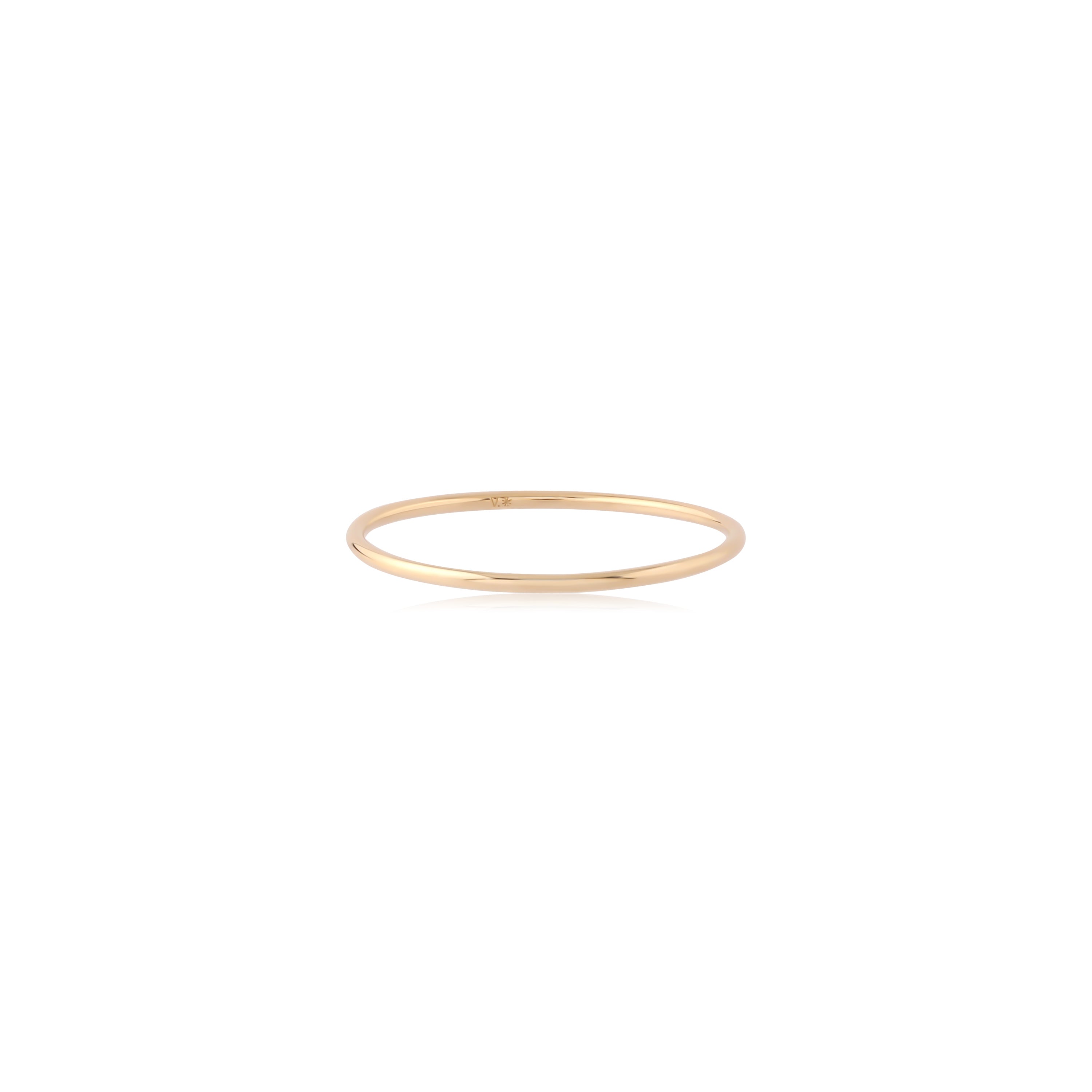 Fine - 14kt Vermeil Gold Ring