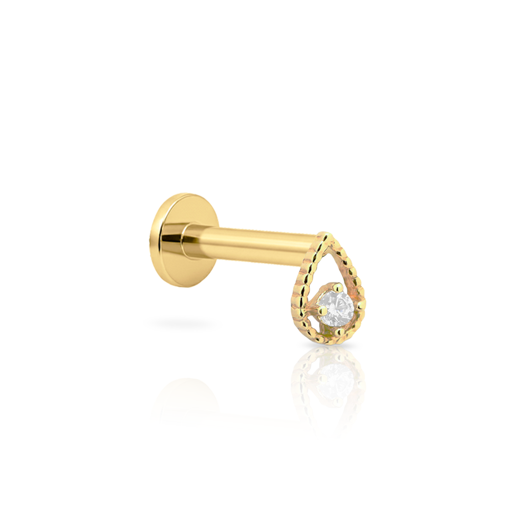 14kt Gold Flatback - Adorn