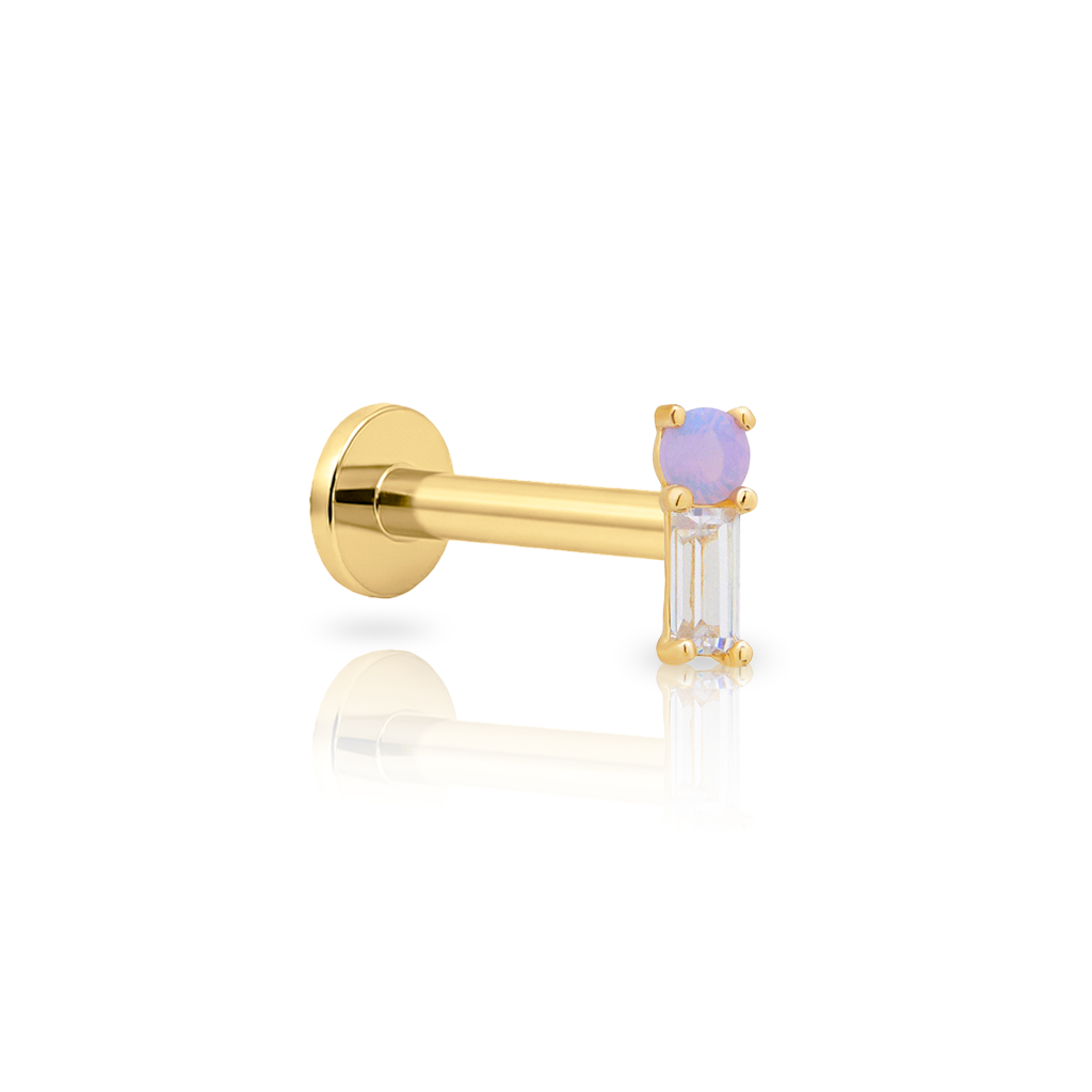 14kt Gold Flatback - Pixie
