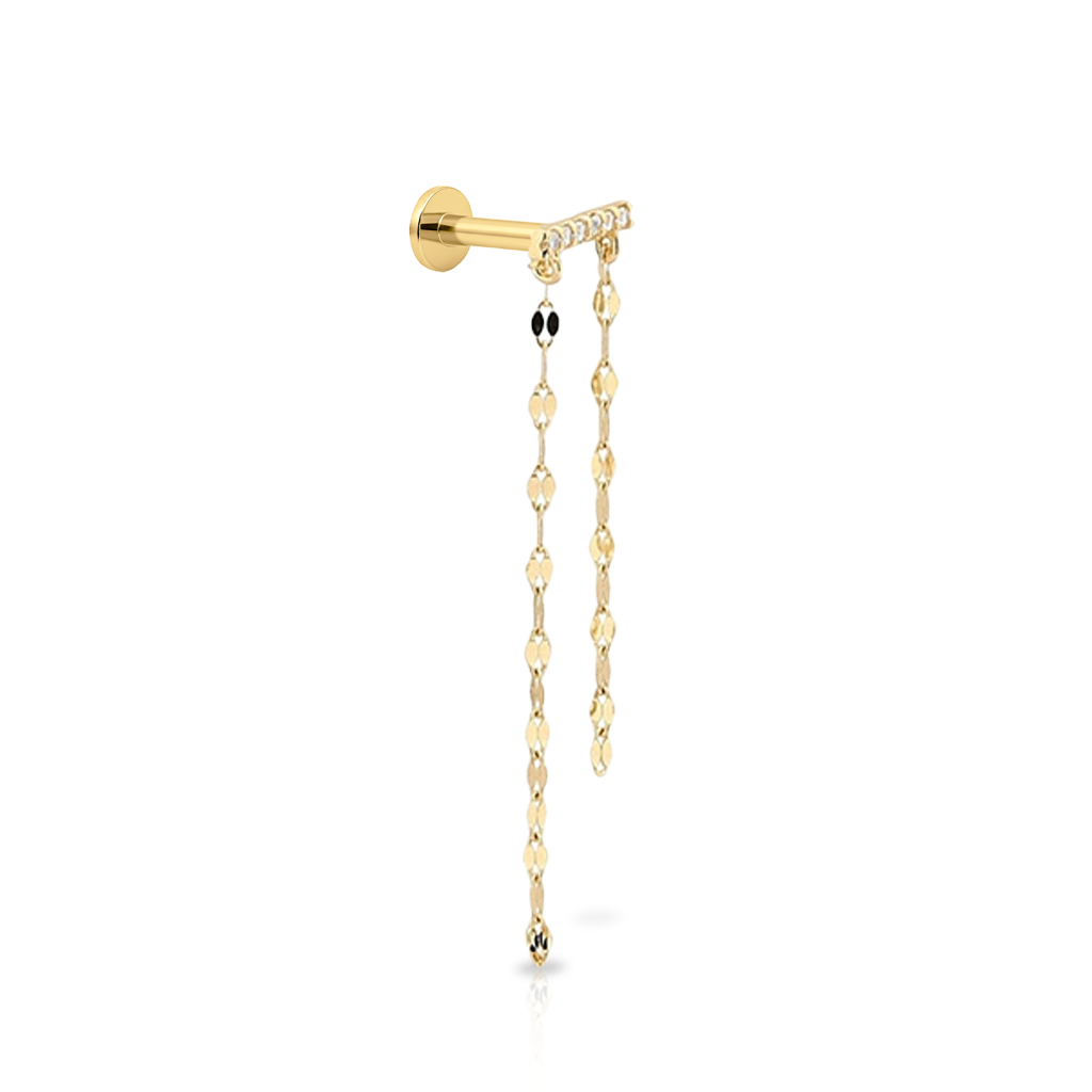 14kt Gold Flatback - Rinya