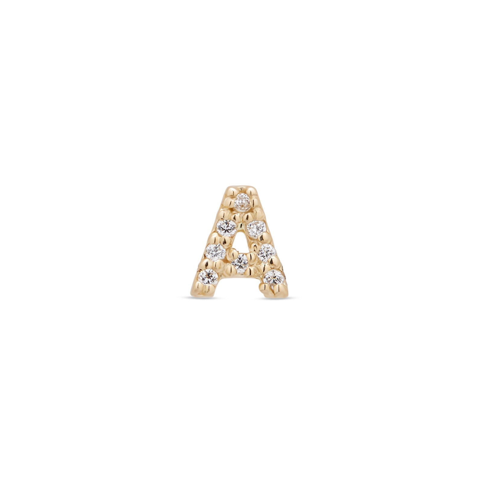 14kt Gold Flatback - Jewel A