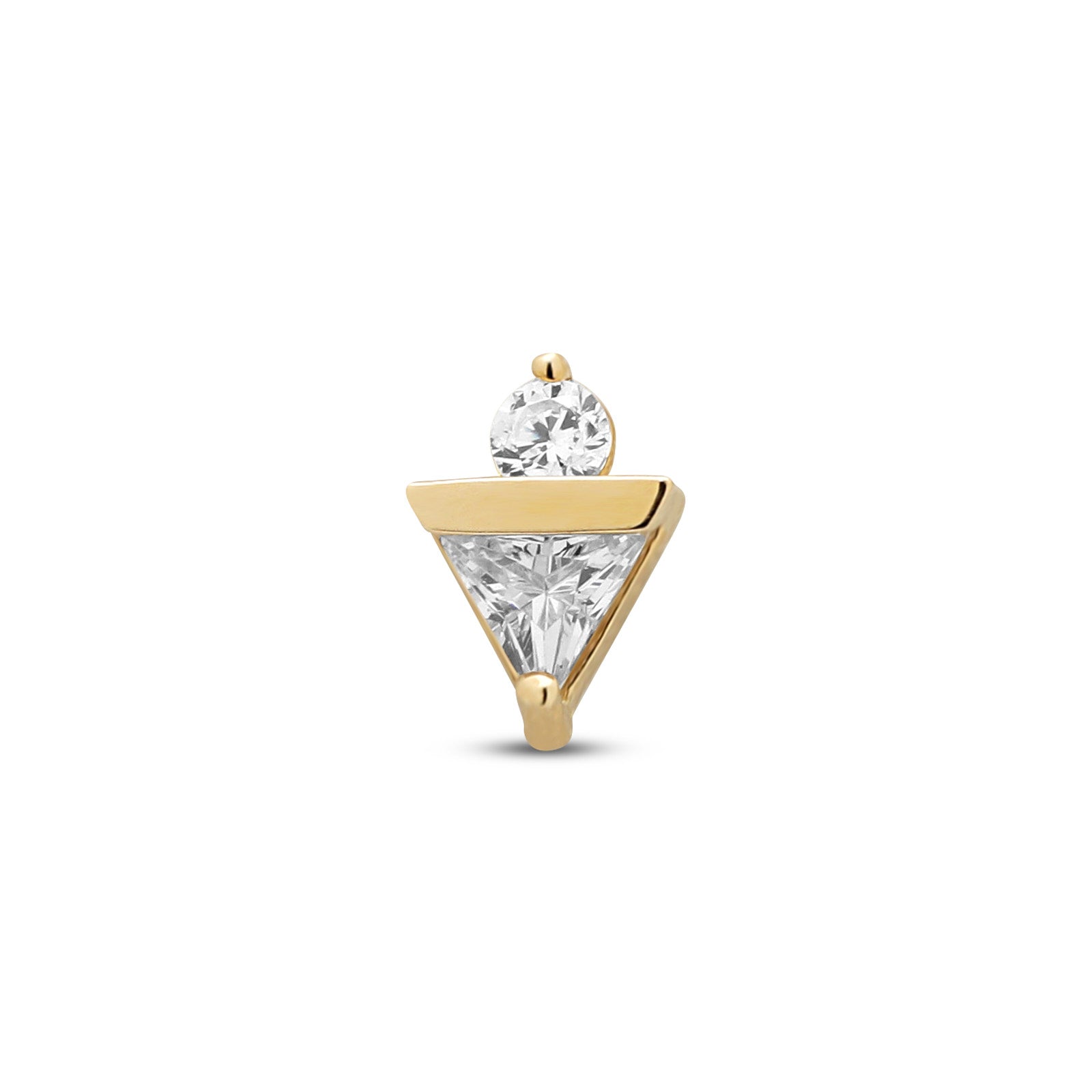 14kt Gold Flatback - Atlas