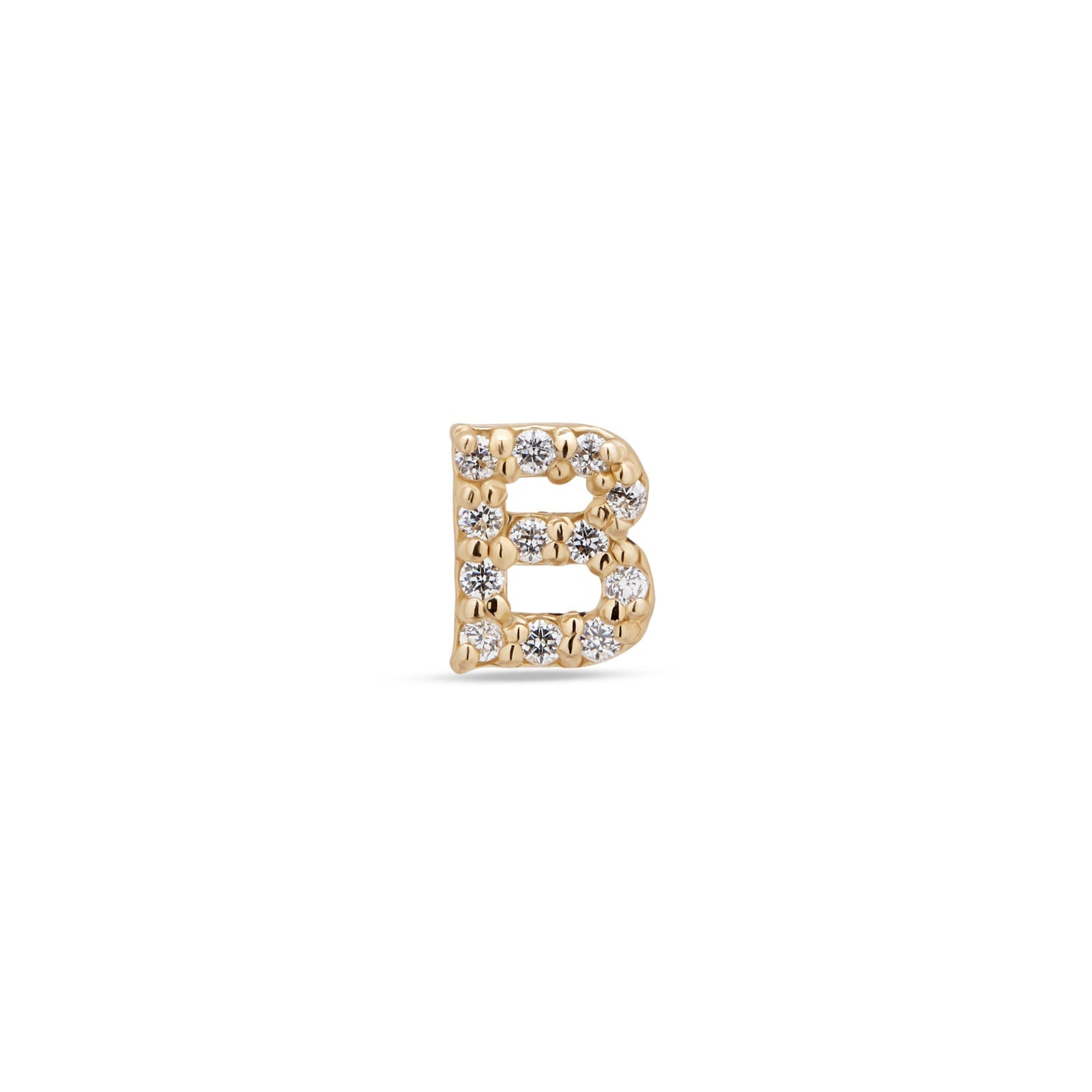 14kt Gold Flatback - Jewel B