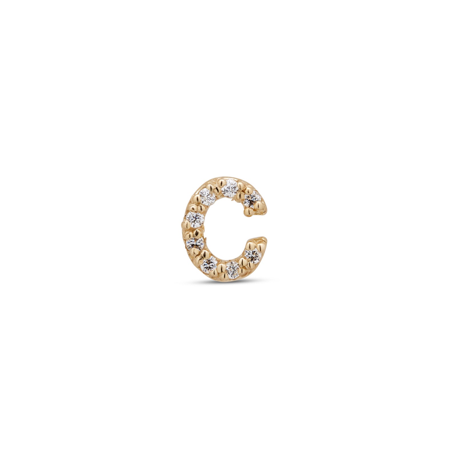14kt Gold Flatback - Jewel C