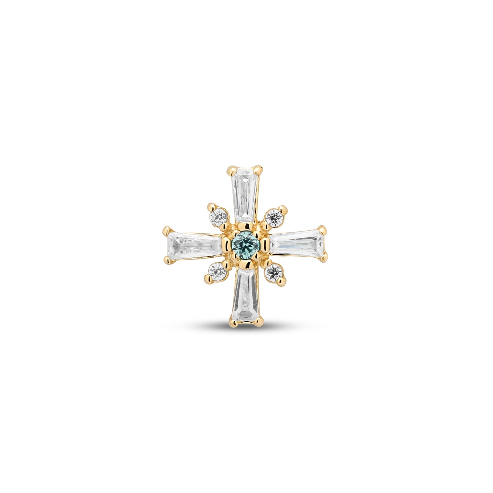 14kt Gold Flatback - Enya