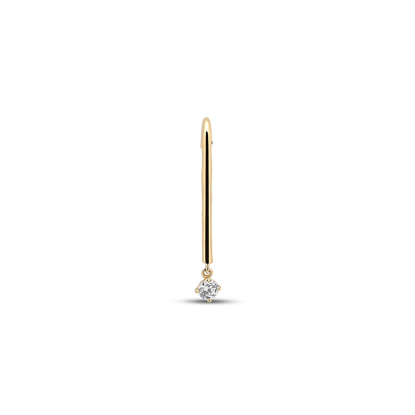 14kt Gold Flatback - Ezra