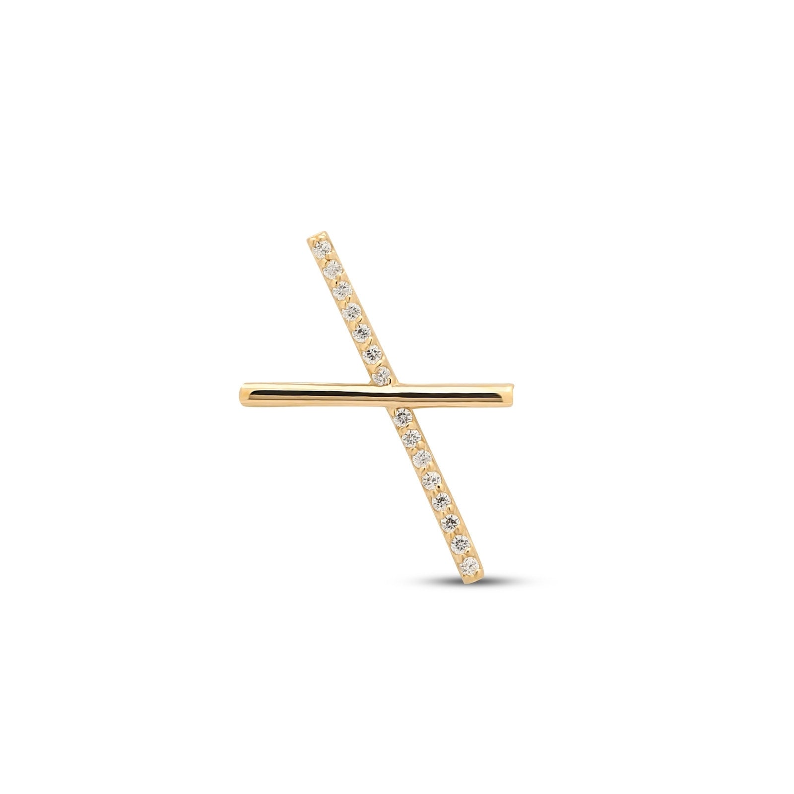 14kt Gold Flatback - Hera Left