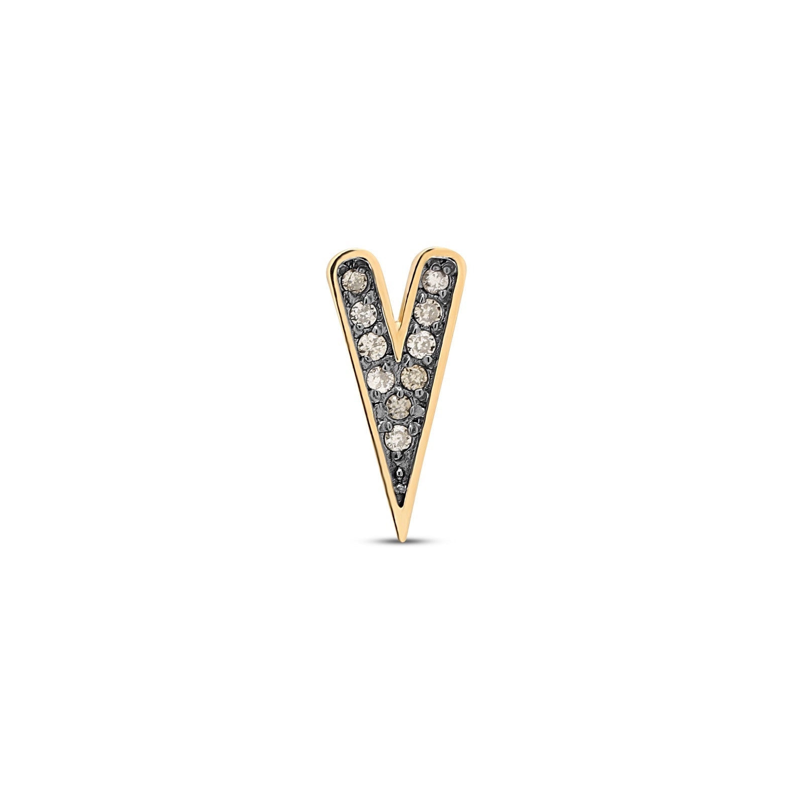 Natural Gemstone - 14kt Gold Flatback - Kaya