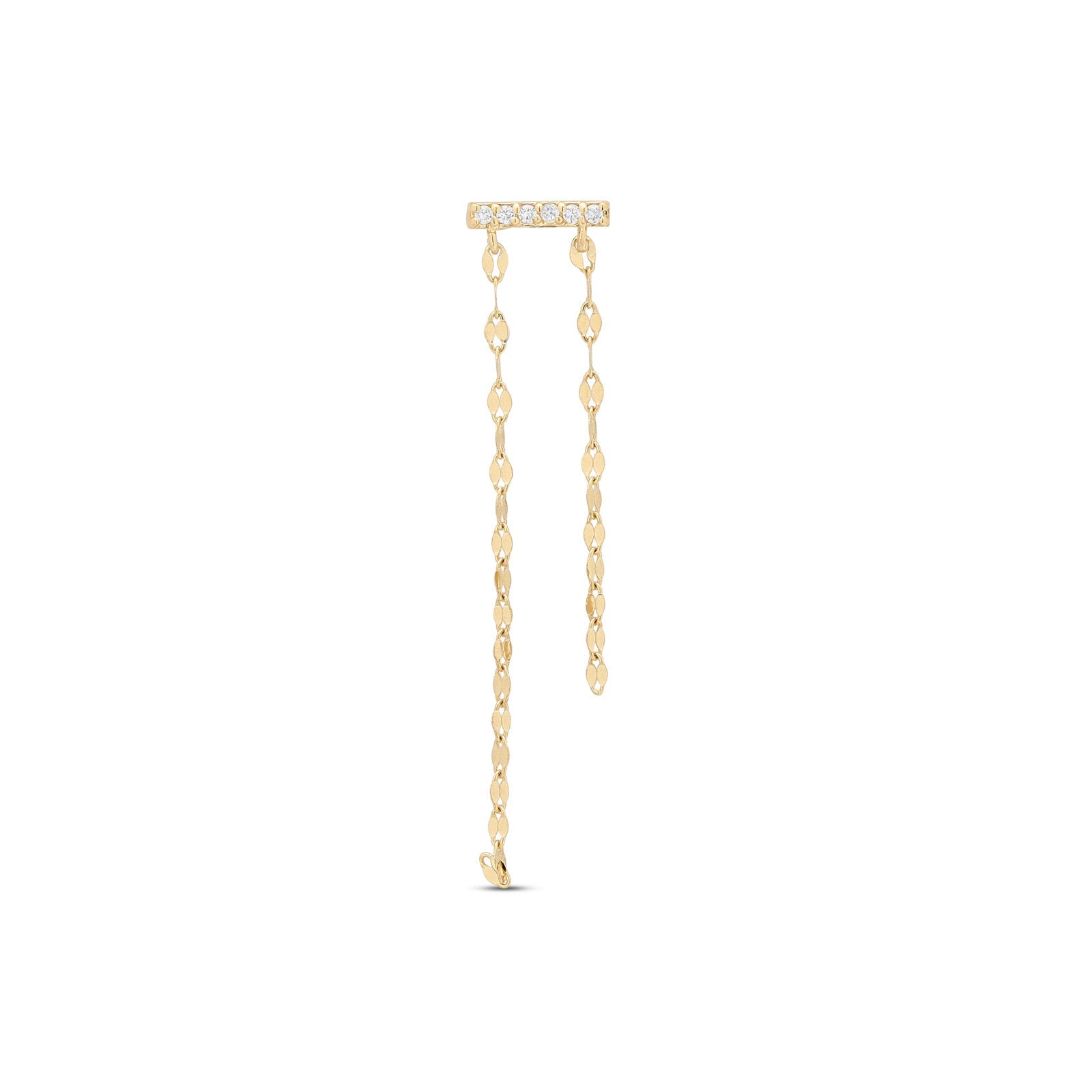 14kt Gold Flatback - Linya