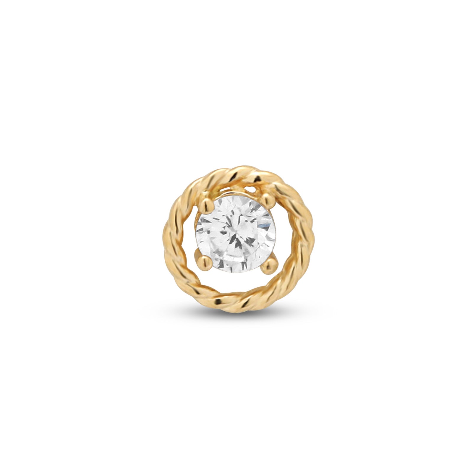 14kt Gold Flatback - Lissa